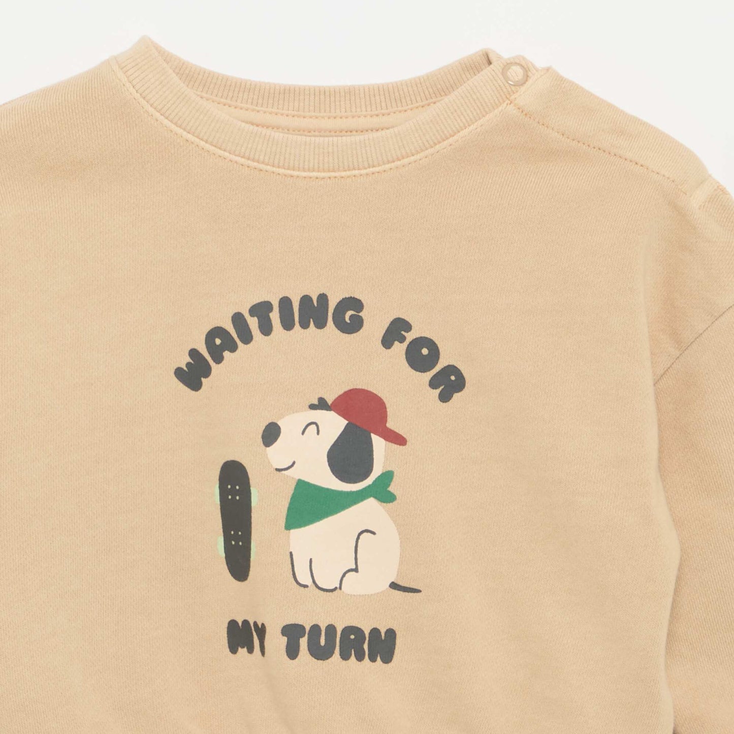 Sweat en French Terry BEIGE