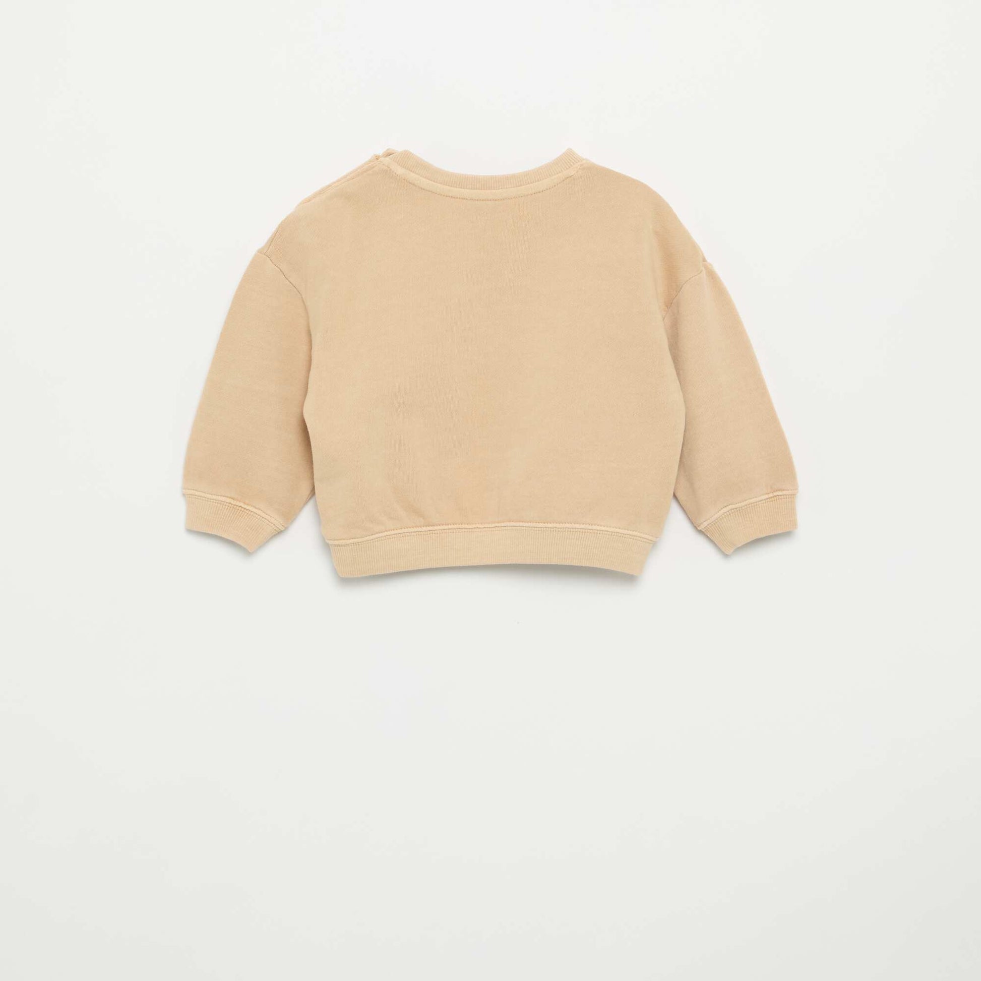 Sweat en French Terry BEIGE