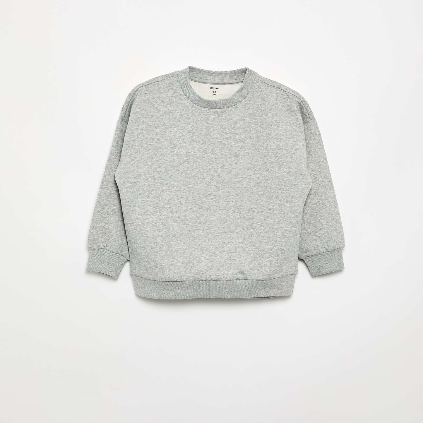 Lot de 2 sweats unis GRIS