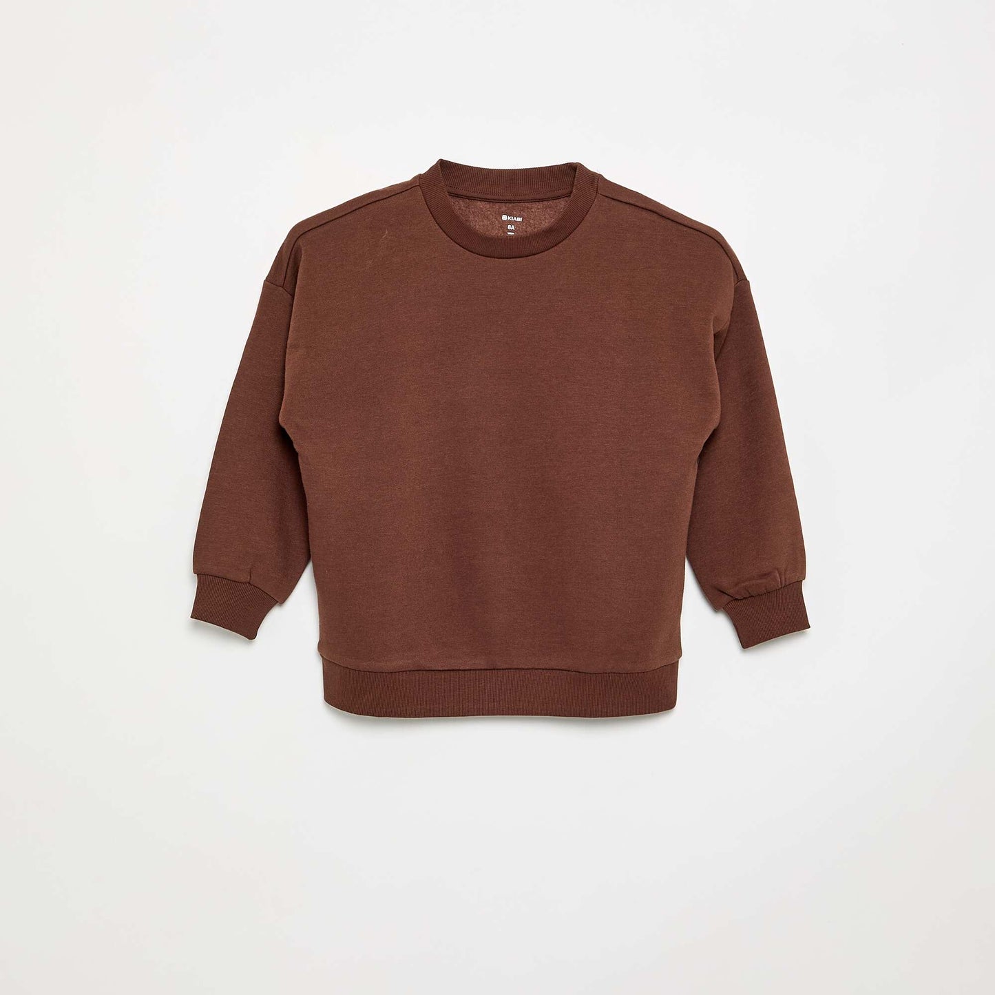 Lot de 2 sweats unis MARRON