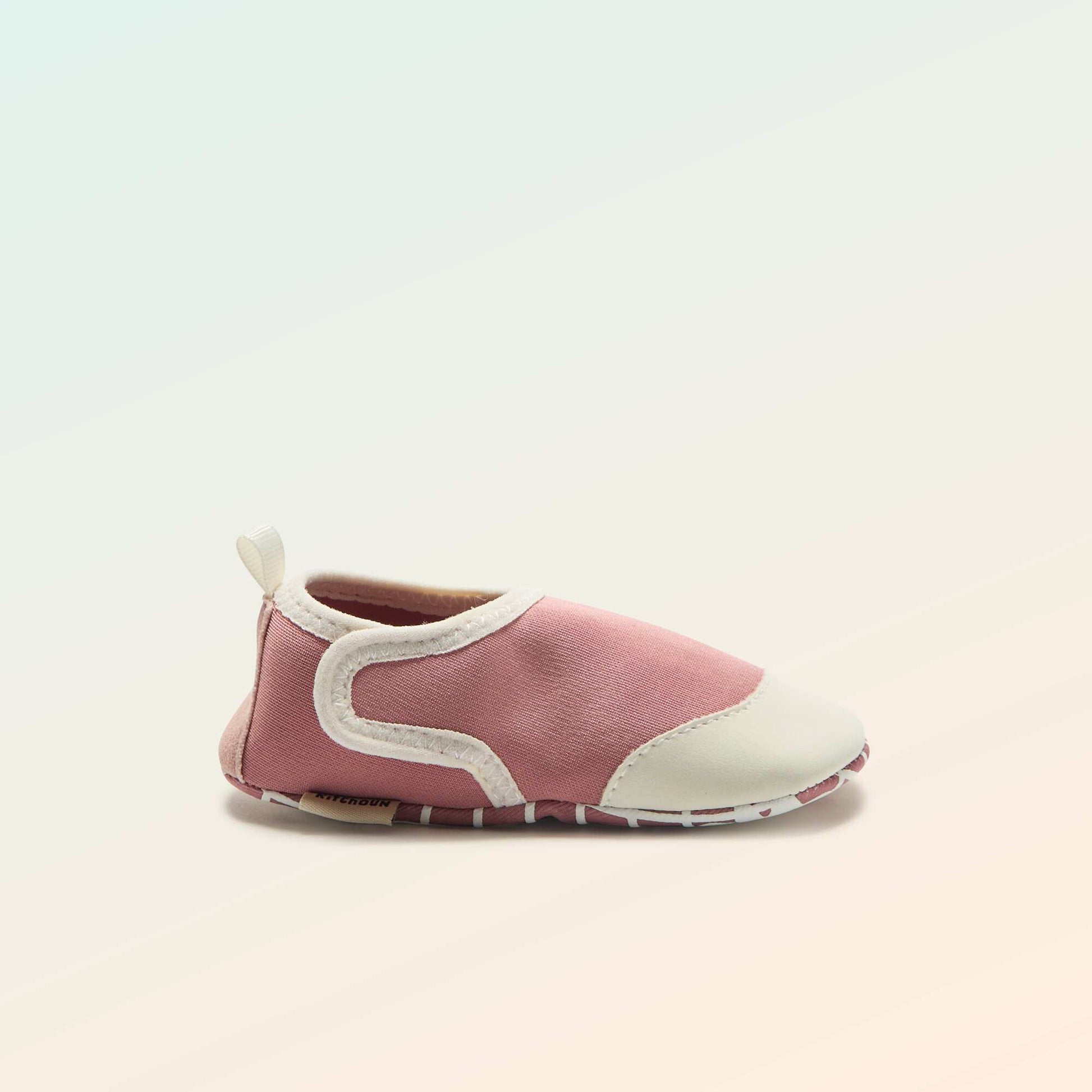 Chaussons motricité 2 '4 pattes' - Kitchoun ROSE