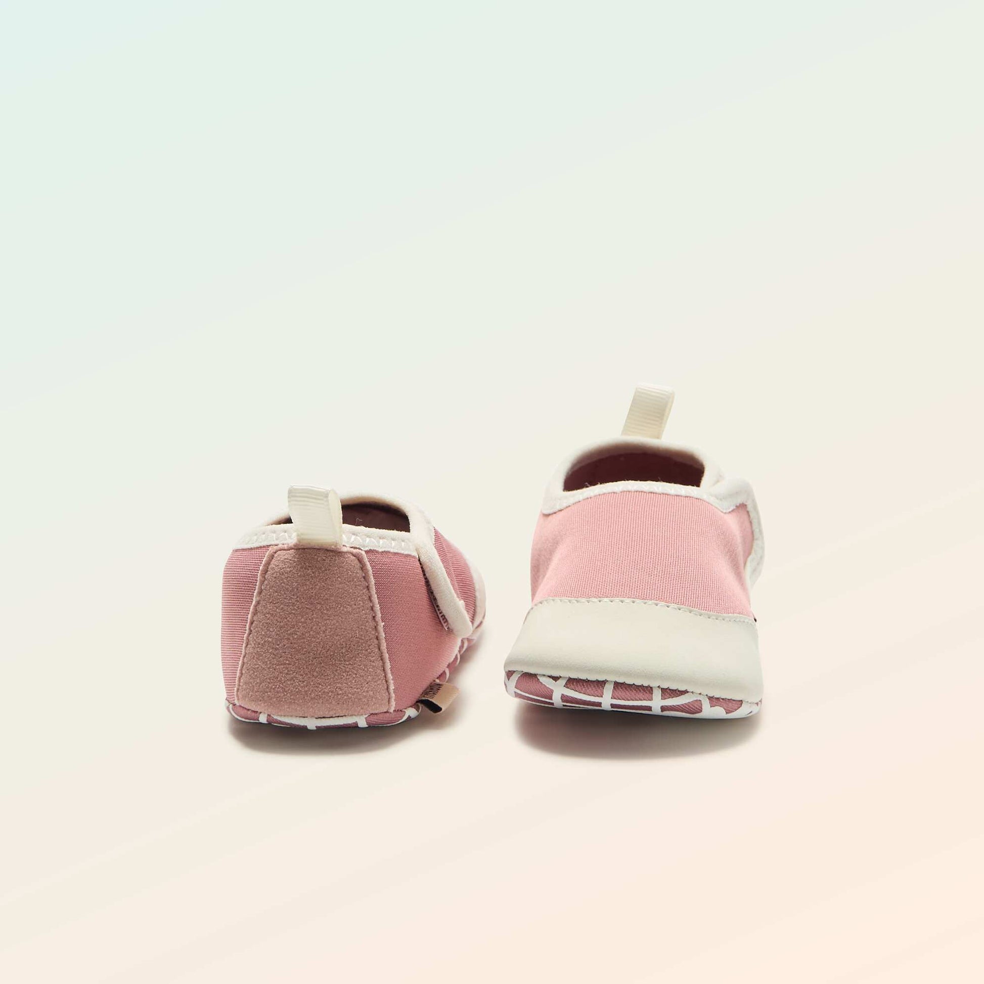 Chaussons motricité 2 '4 pattes' - Kitchoun ROSE