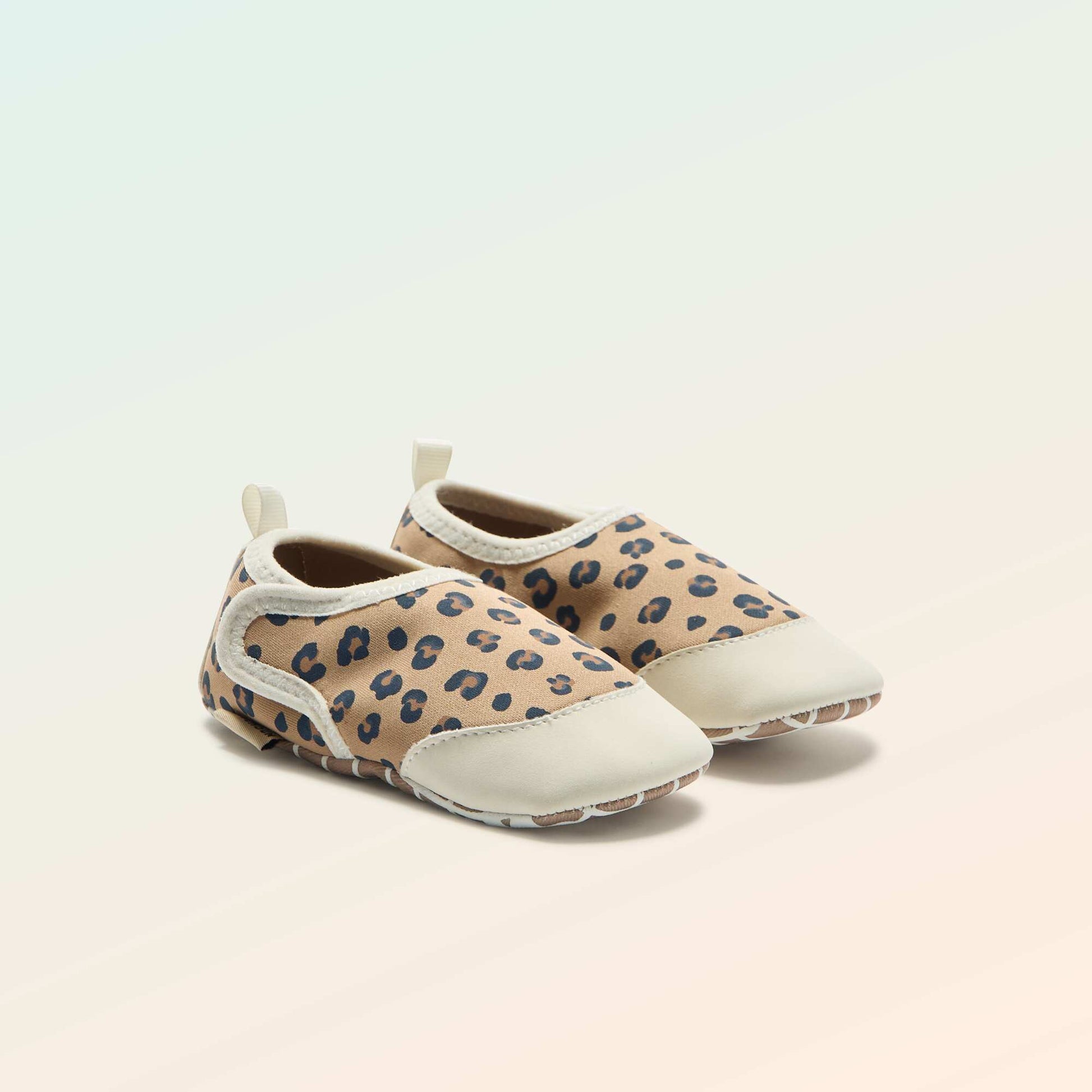 Chaussons motricité 2 '4 pattes' - Kitchoun BEIGE
