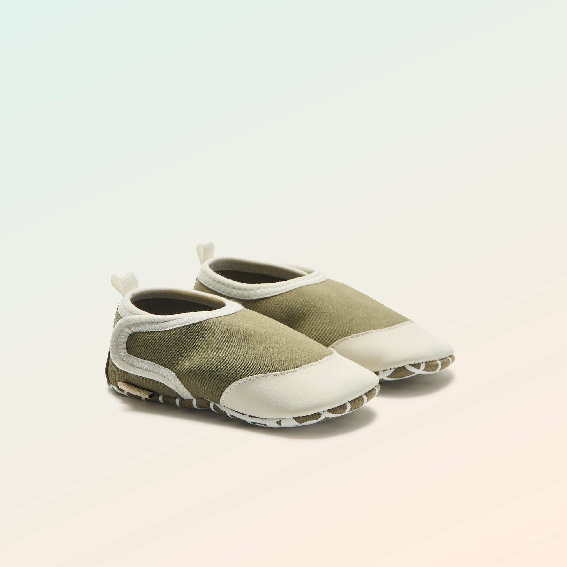 Chaussons motricité 2 '4 pattes' - Kitchoun VERT