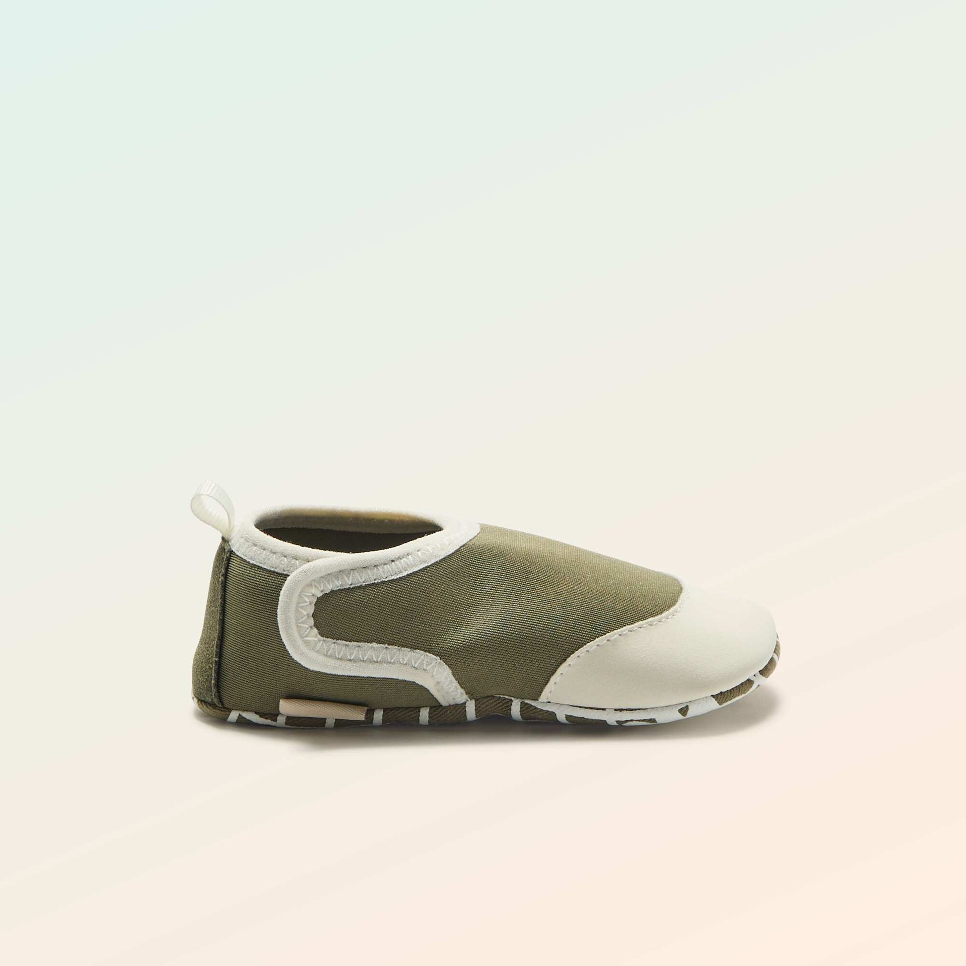 Chaussons motricité 2 '4 pattes' - Kitchoun VERT