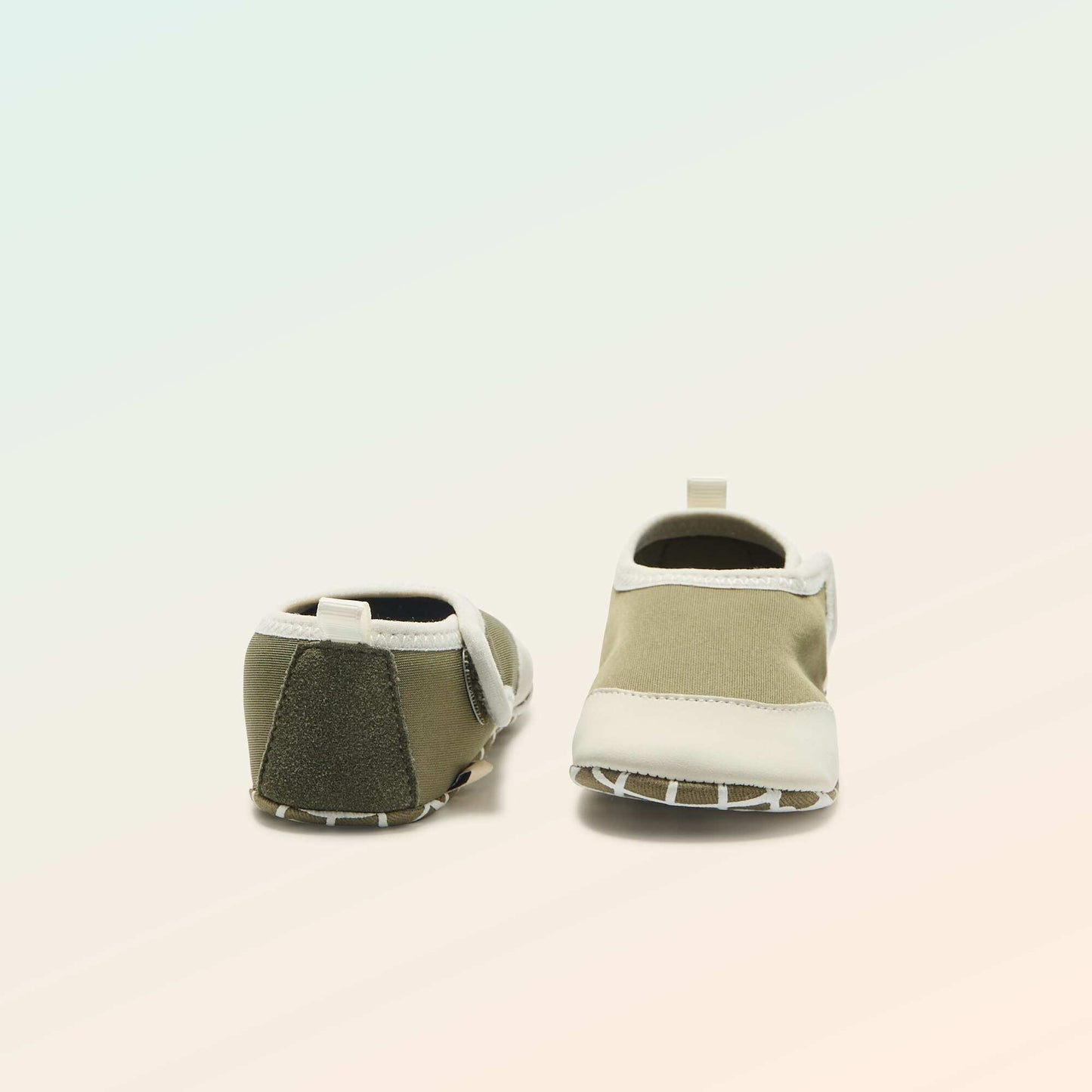 Chaussons motricité 2 '4 pattes' - Kitchoun VERT