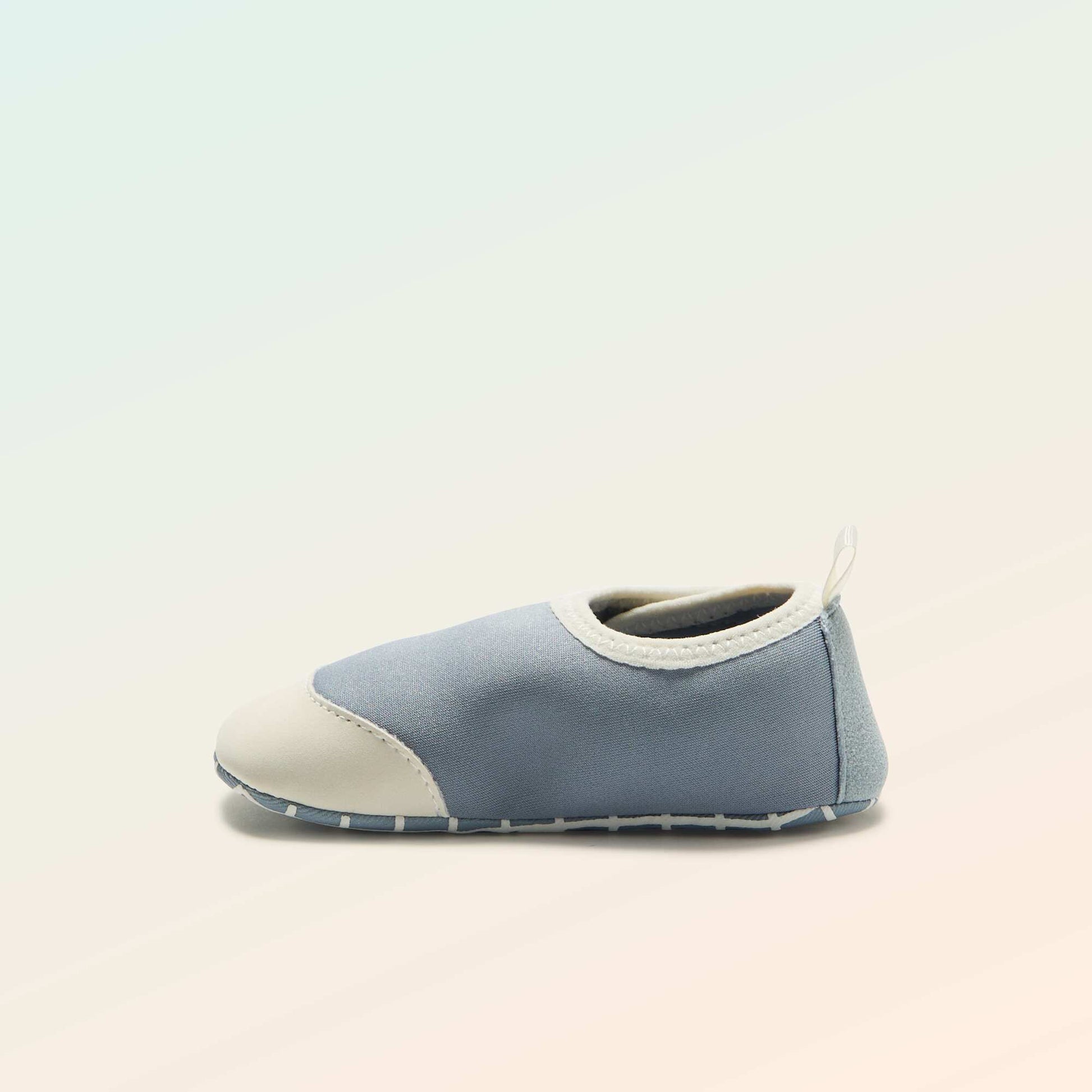 Chaussons motricité 2 '4 pattes' - Kitchoun BLEU