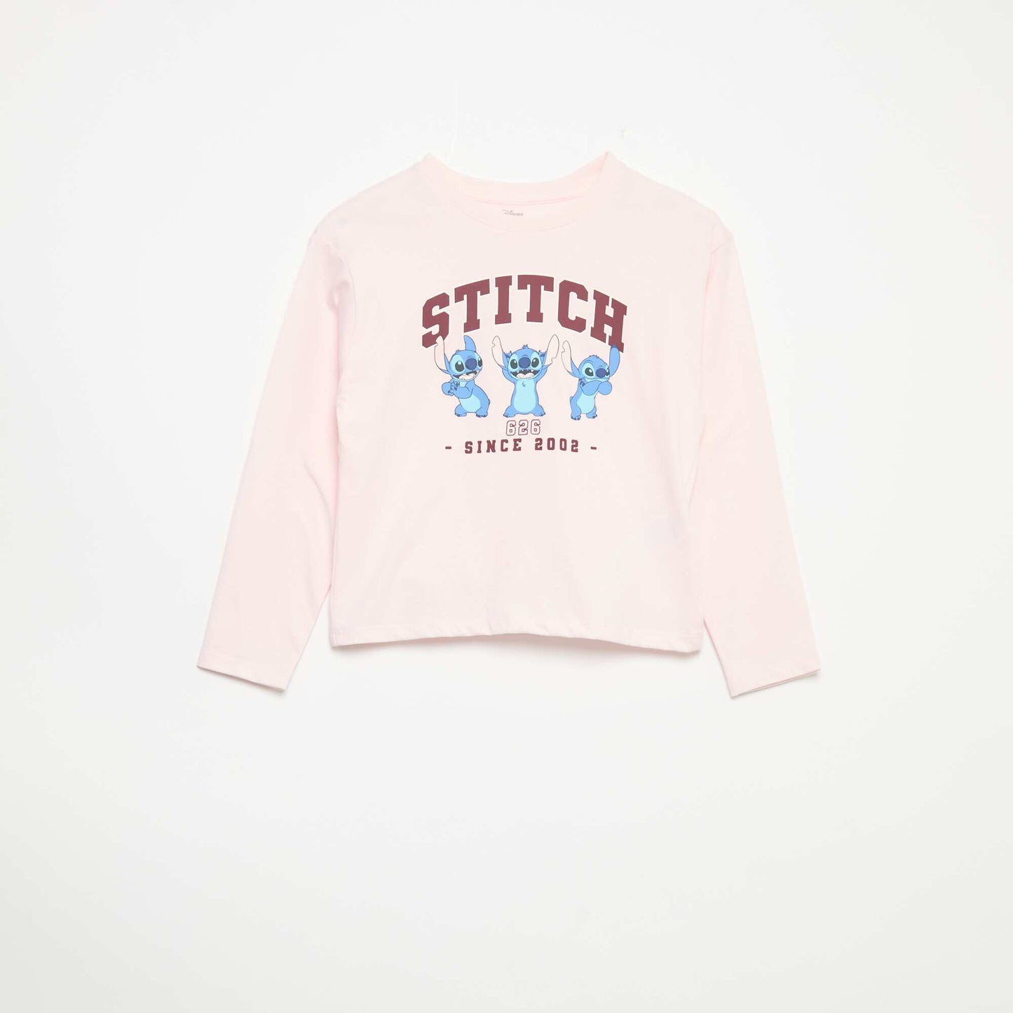 Pyjama 'Disney' en jersey - 2 pièces : T-shirt à manches longues + pantalon ROSE