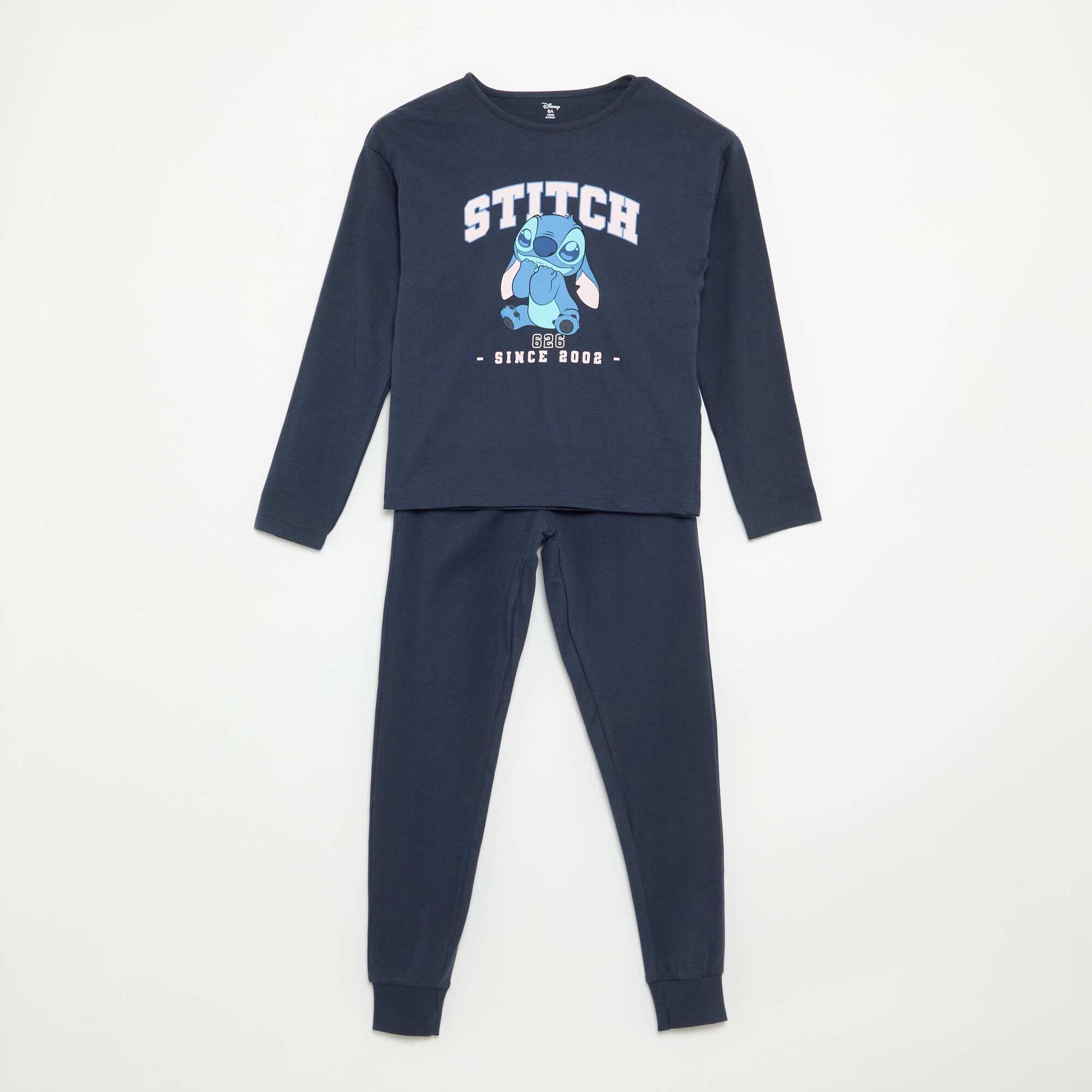 Ensemble pyjama 'Disney' long T-shirt + pantalon - 2 pièces BLEU
