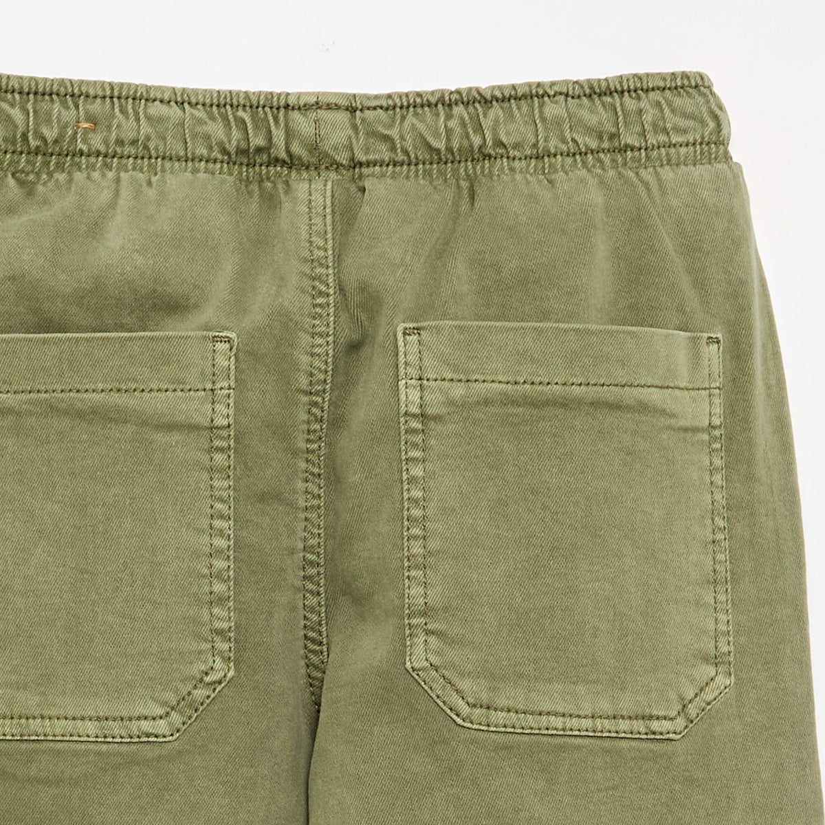 Pantalon forme jogging VERT