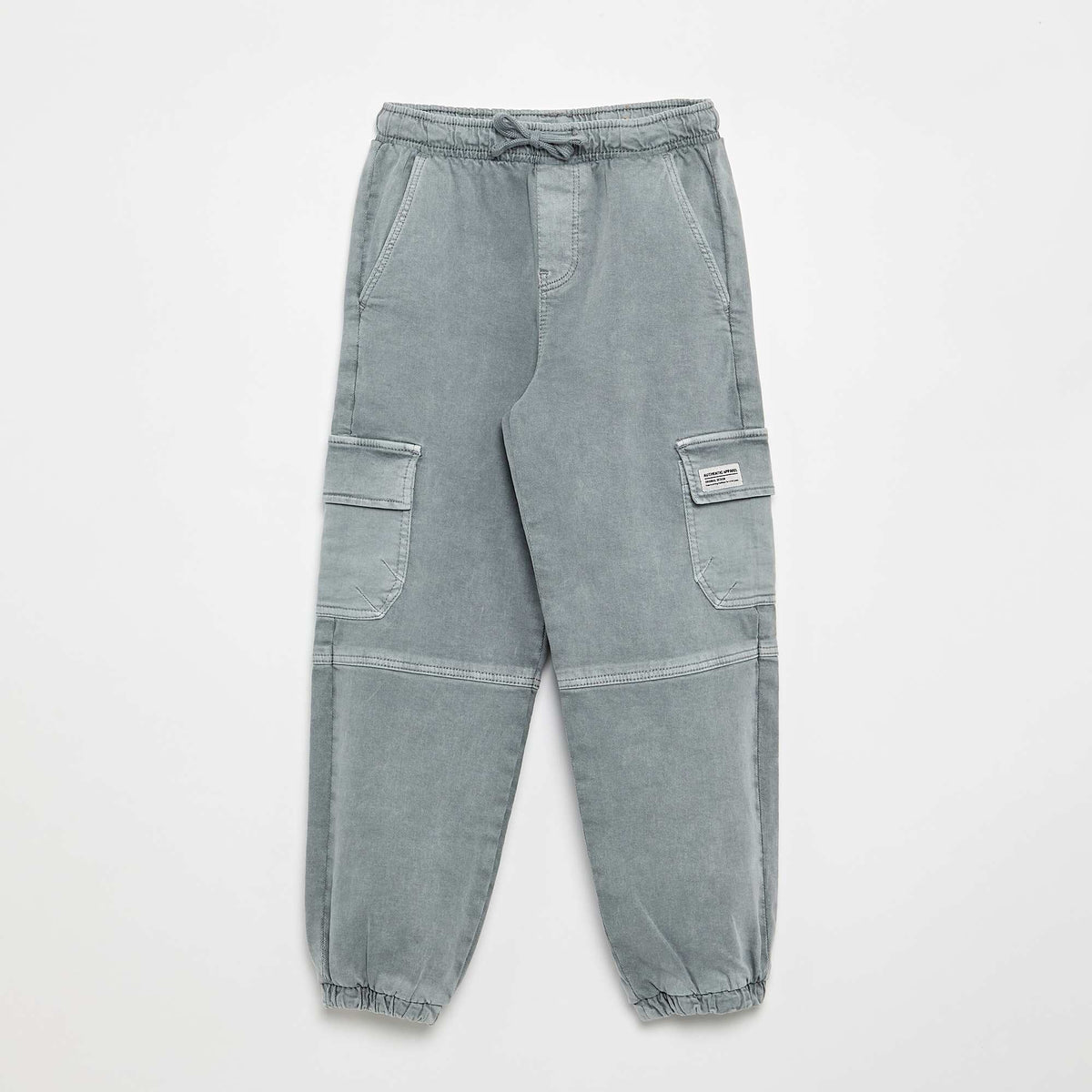 Pantalon forme jogging GRIS