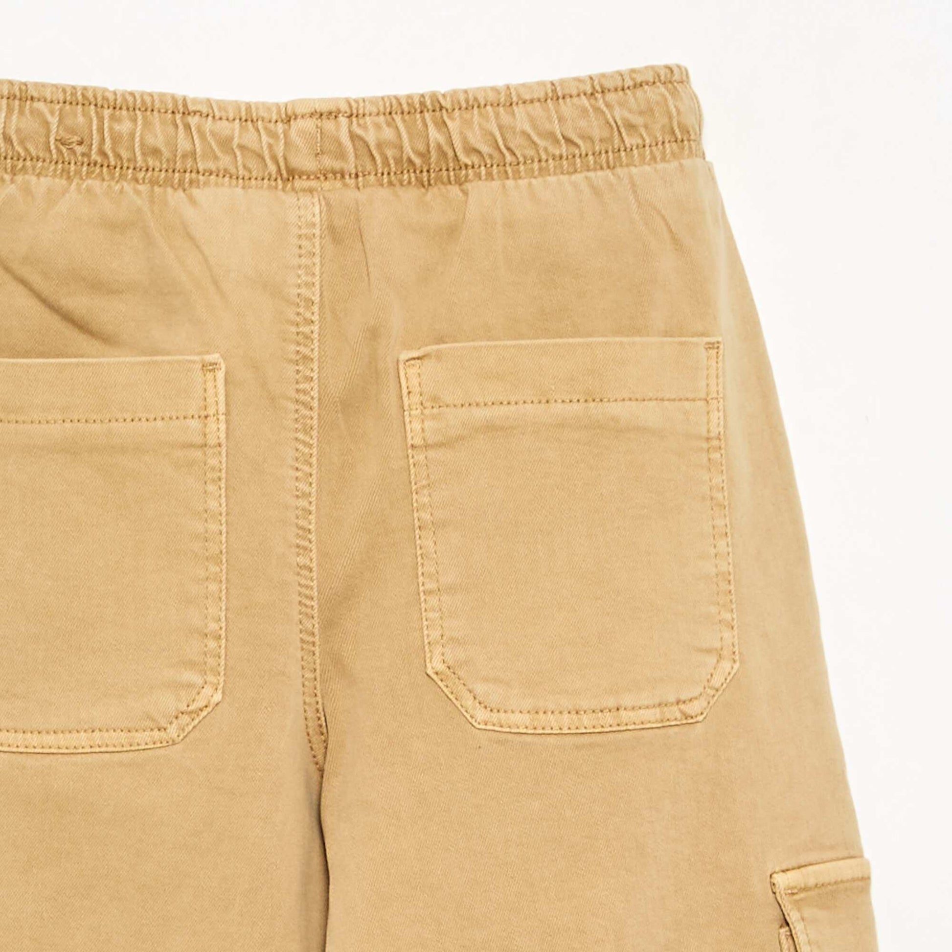 Pantalon forme jogging BEIGE