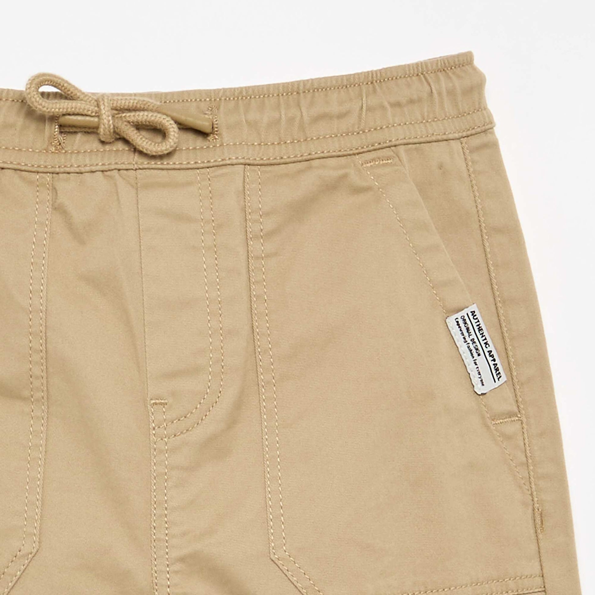 Jogpant avec cordons de serrage BEIGE