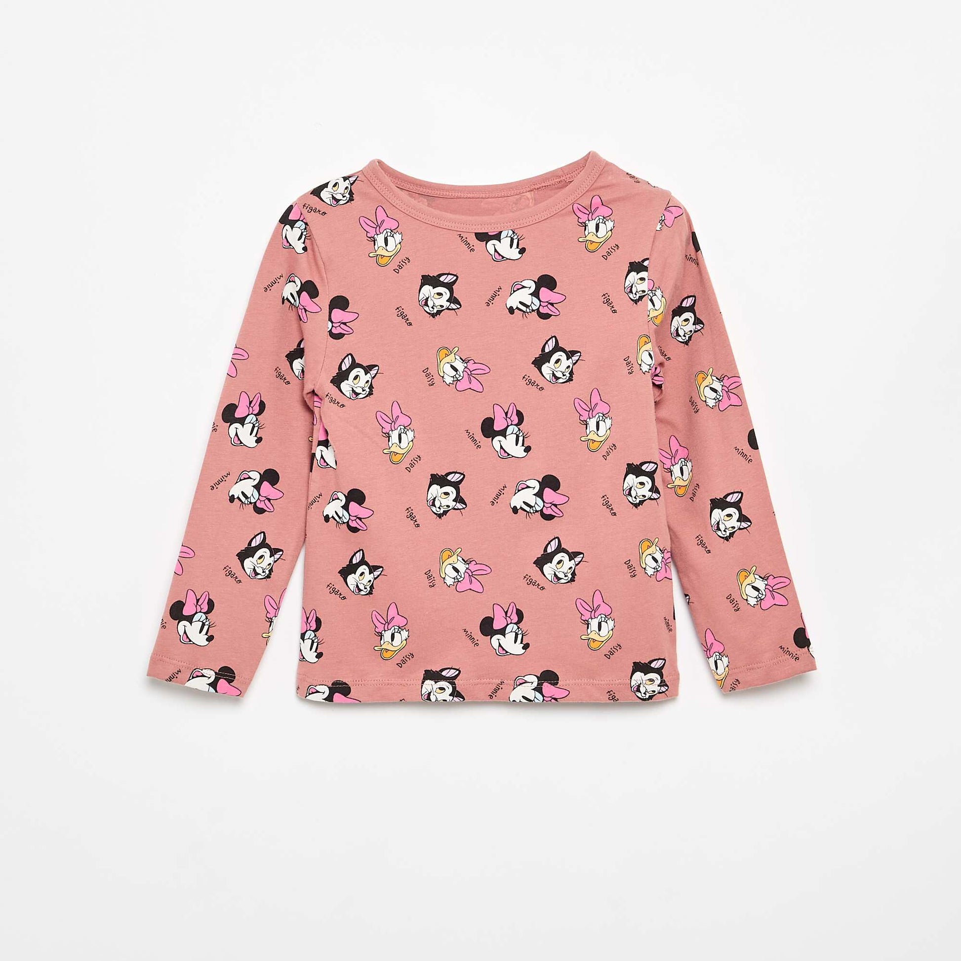 Pyjama 'Disney' en jersey de coton ROSE