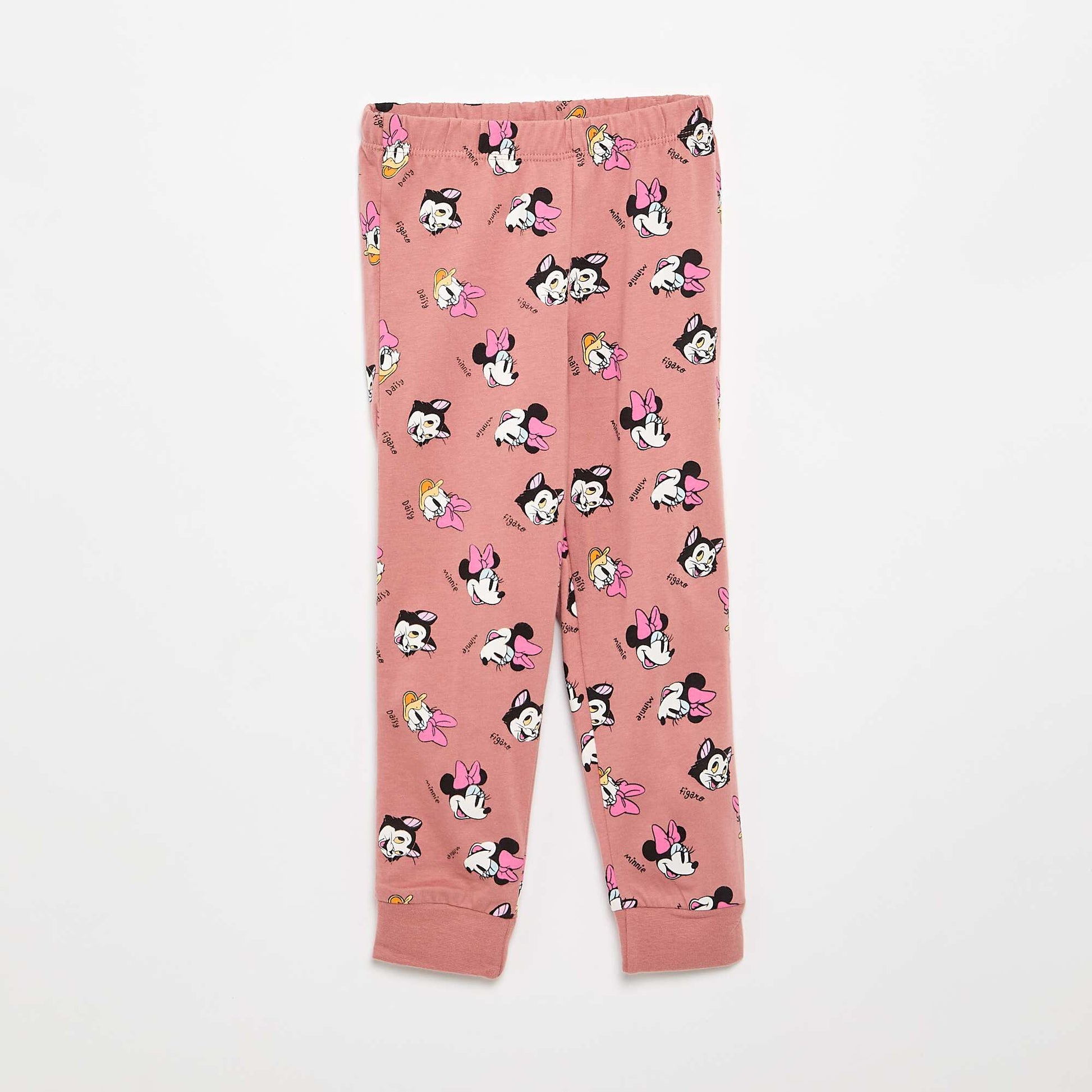 Pyjama 'Disney' en jersey de coton ROSE