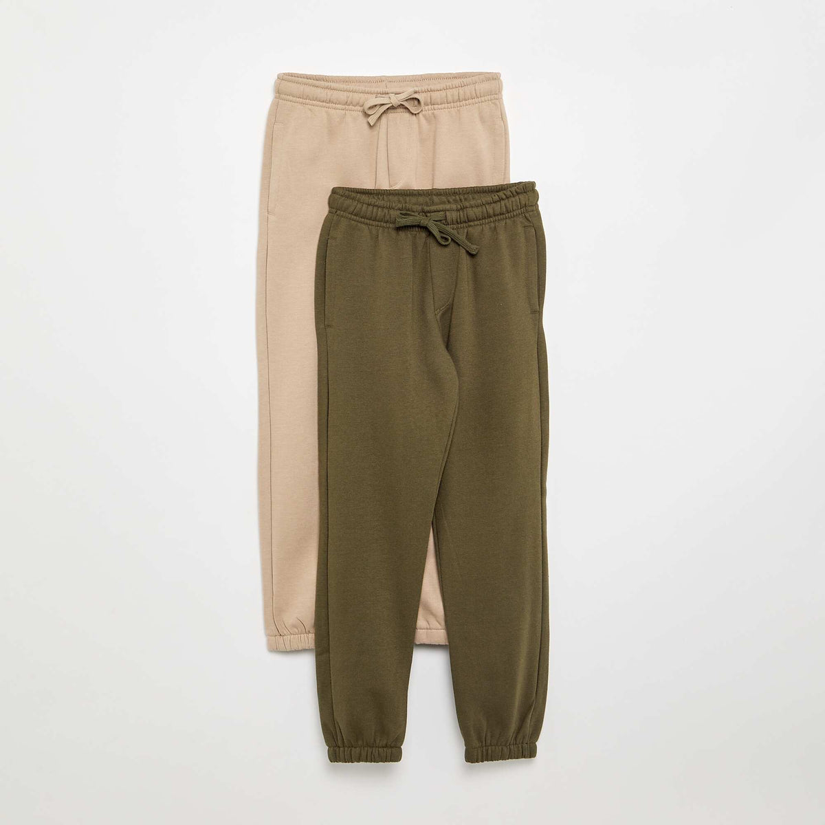 Lot de 2 pantalons de jogging KAKI