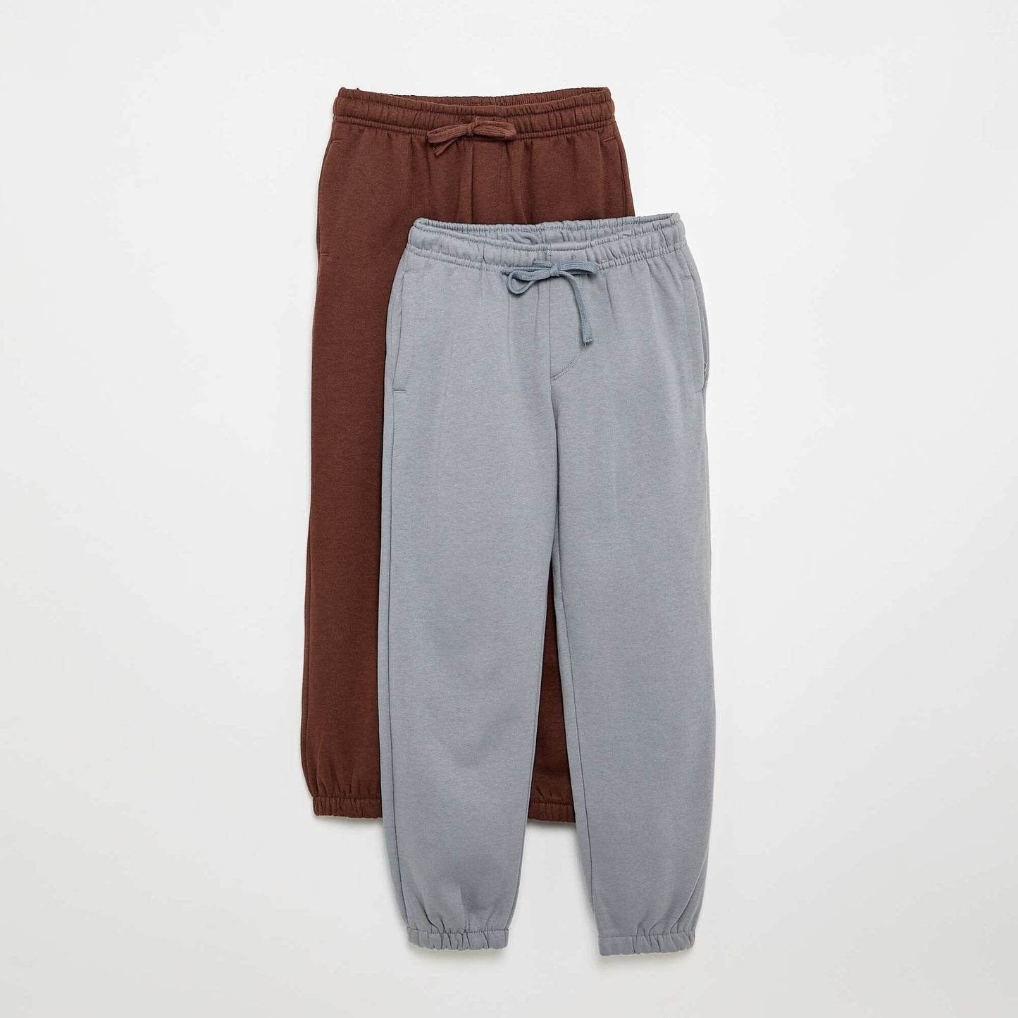 Lot de 2 pantalons de jogging MARRON