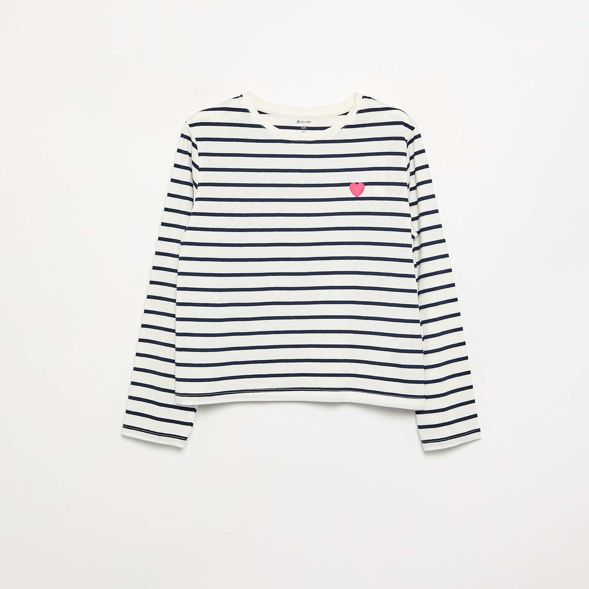 Lot de 2 T-shirts à manches longues BLANC
