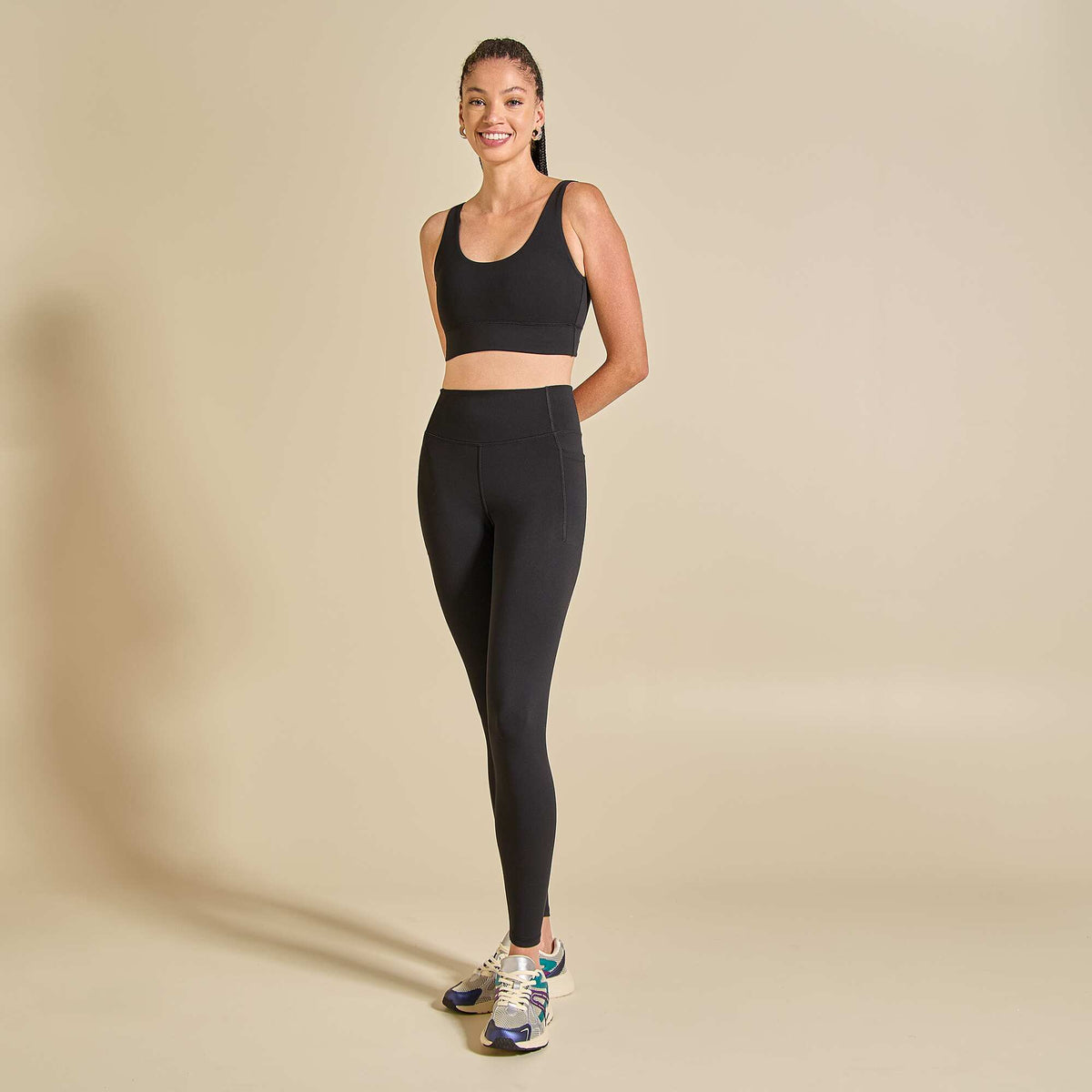 Brassière de sport NOIR