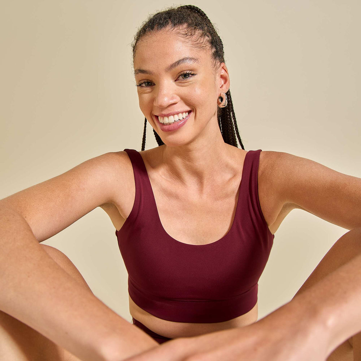 Brassière de sport ROUGE