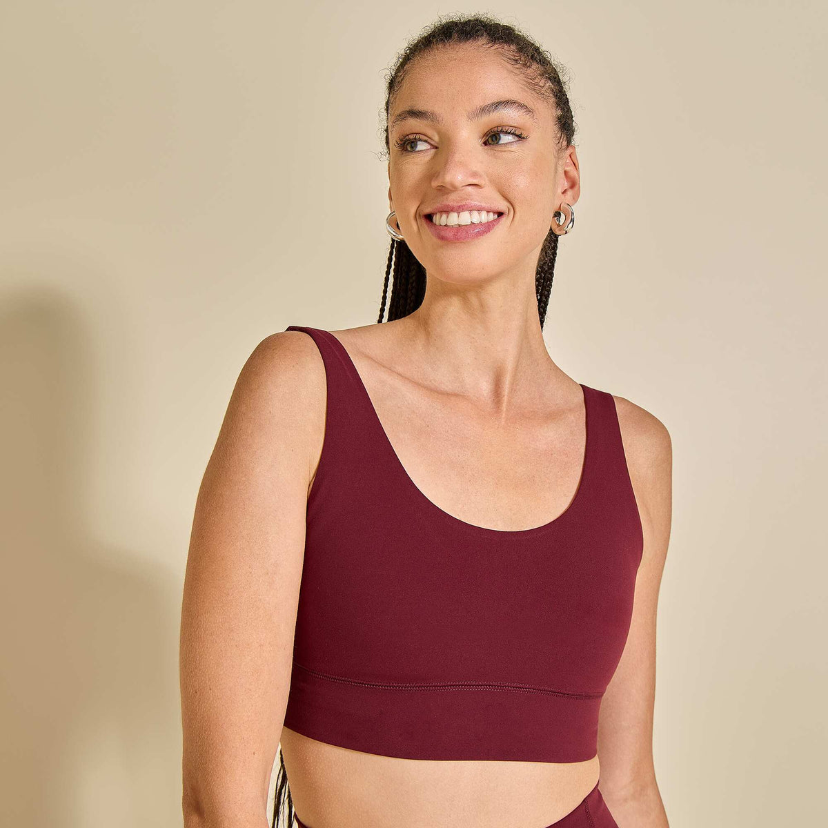 Brassière de sport ROUGE