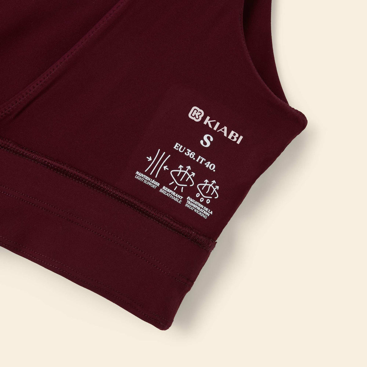 Brassière de sport ROUGE