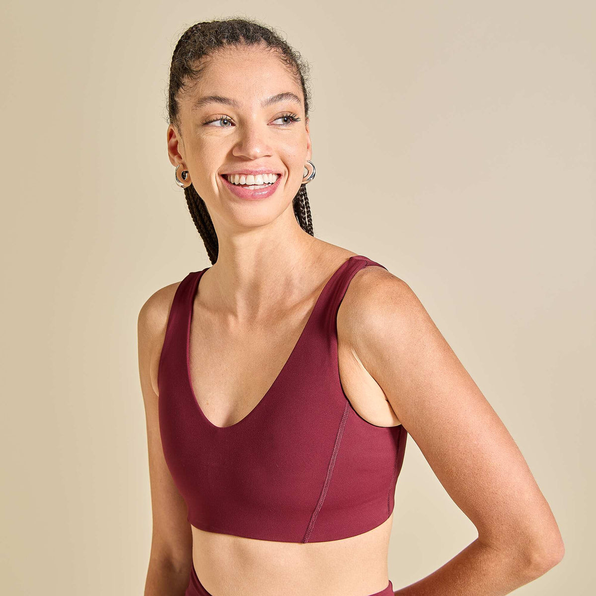 Brassière de sport ROUGE