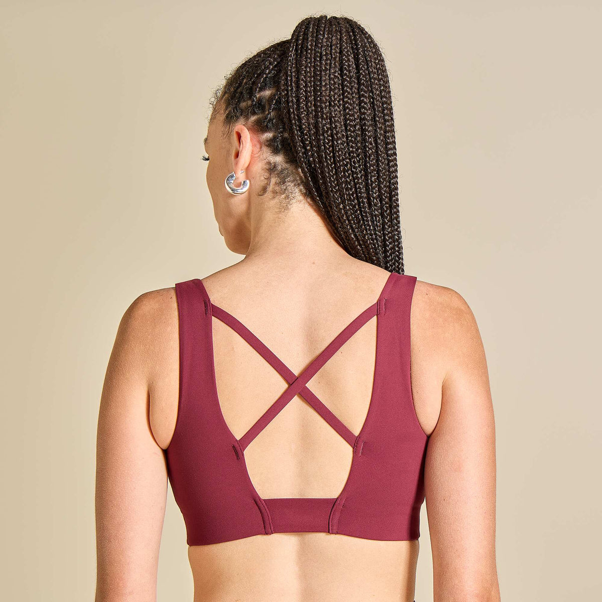 Brassière de sport ROUGE