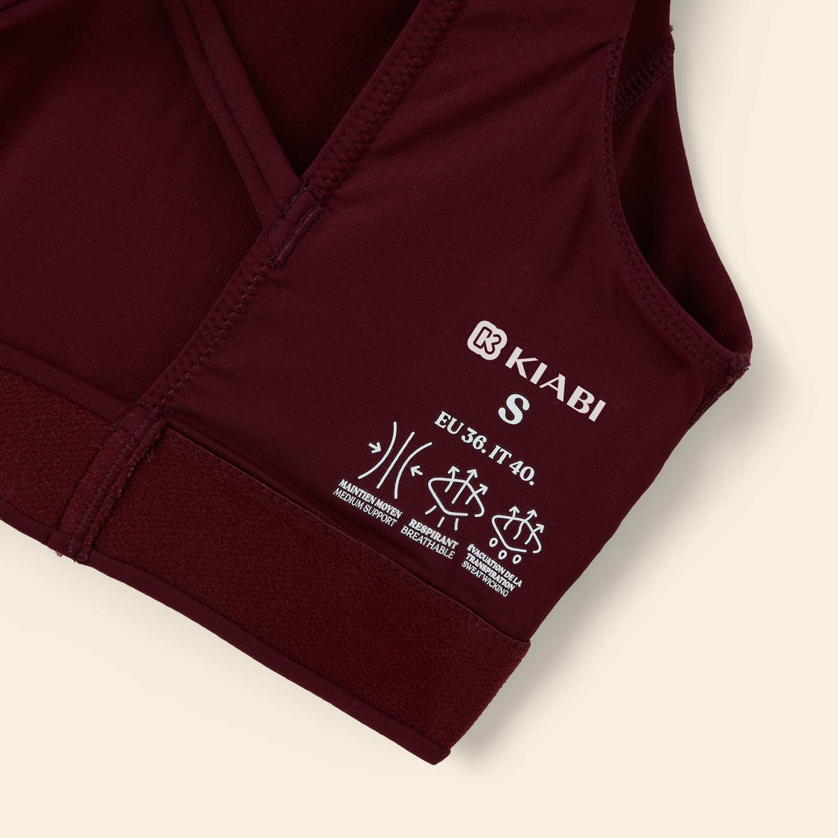 Brassière de sport ROUGE