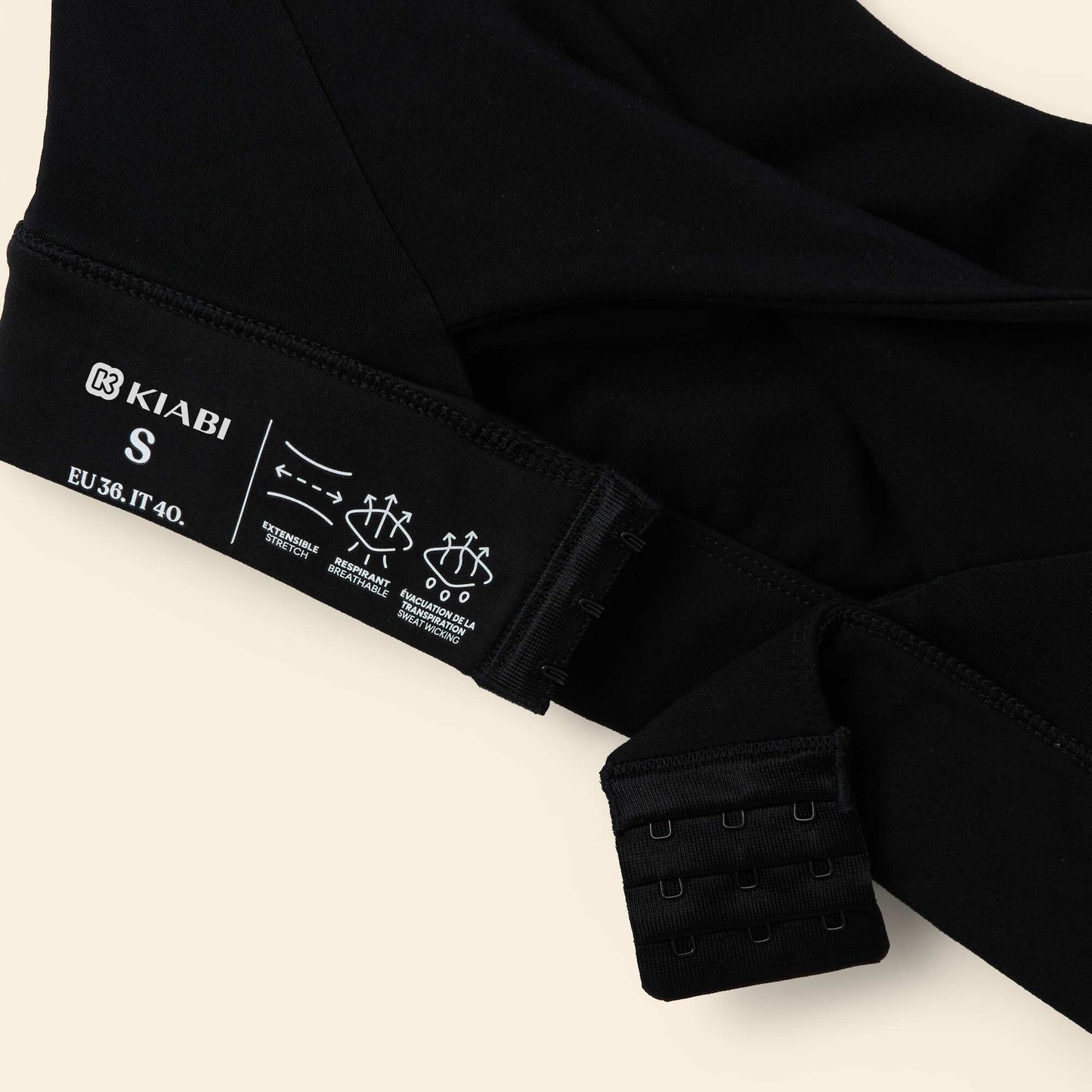 Brassière de sport NOIR