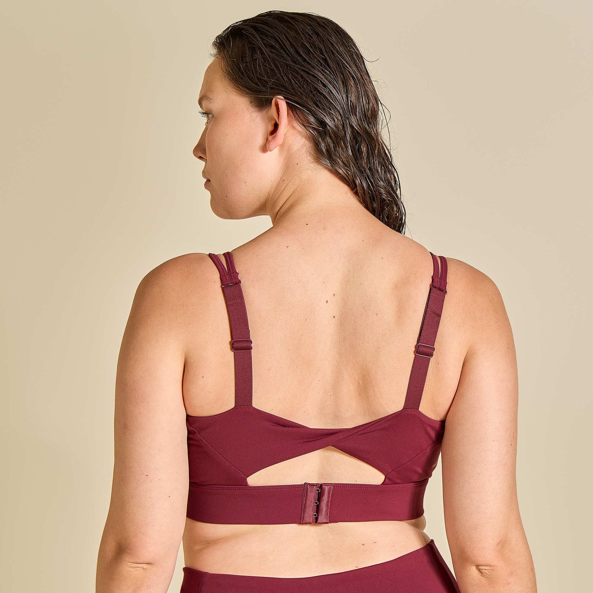Brassière de sport ROUGE