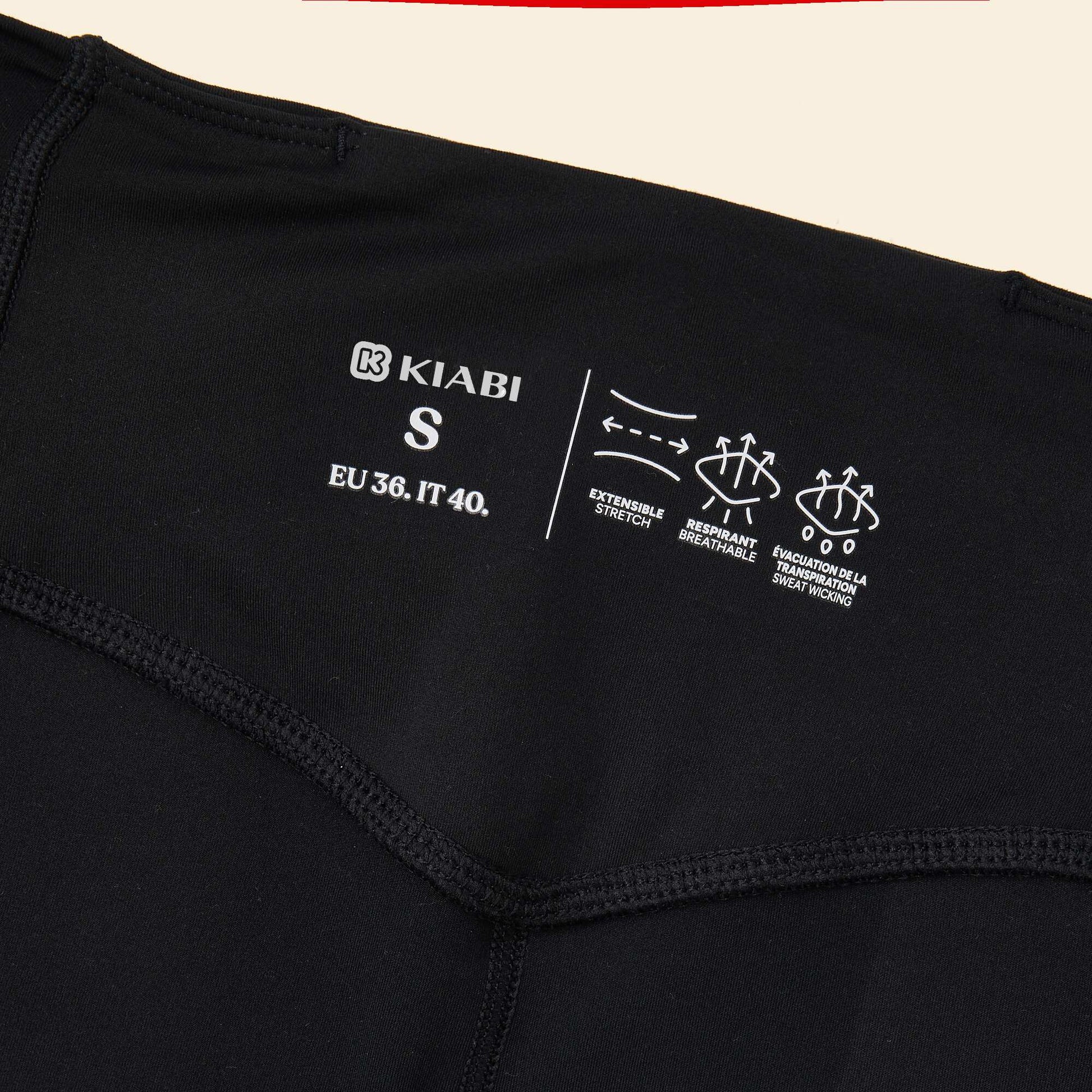 Legging de sport avec poches NOIR