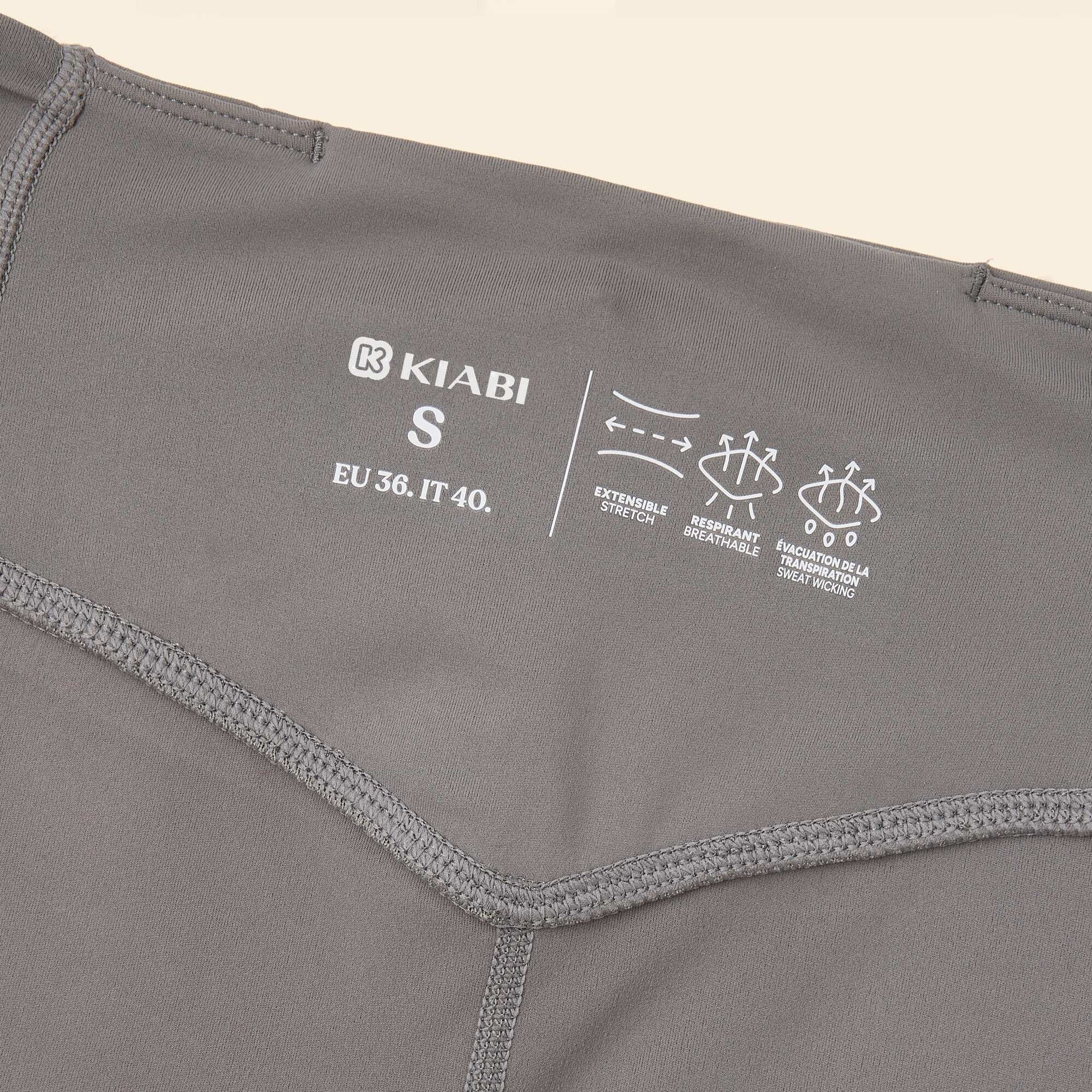 Legging de sport avec poches GRIS