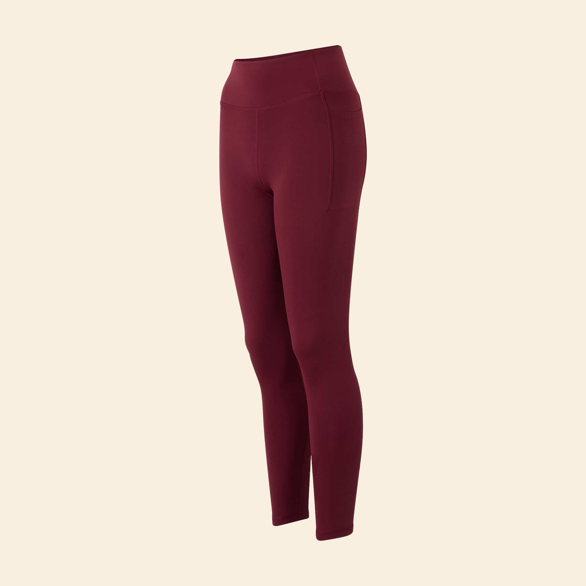 Legging de sport avec poches ROUGE