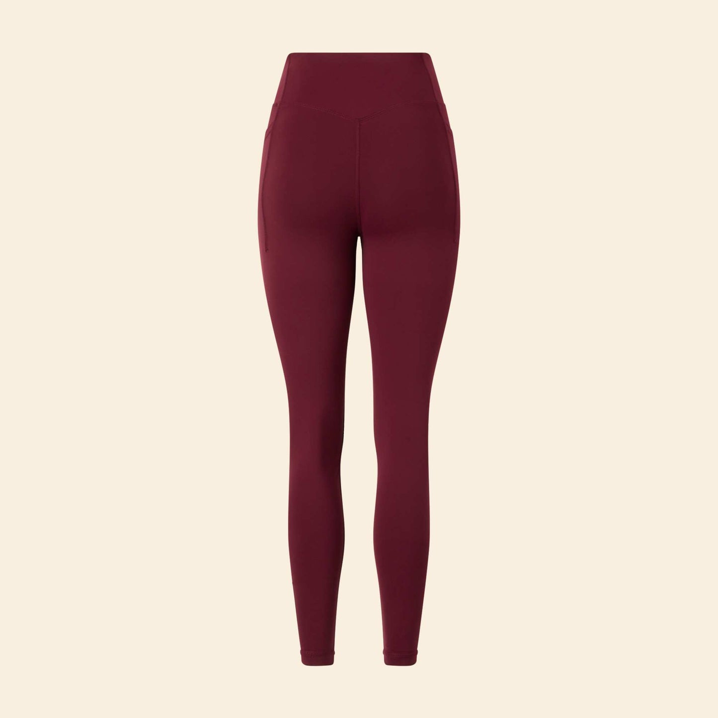 Legging de sport avec poches ROUGE