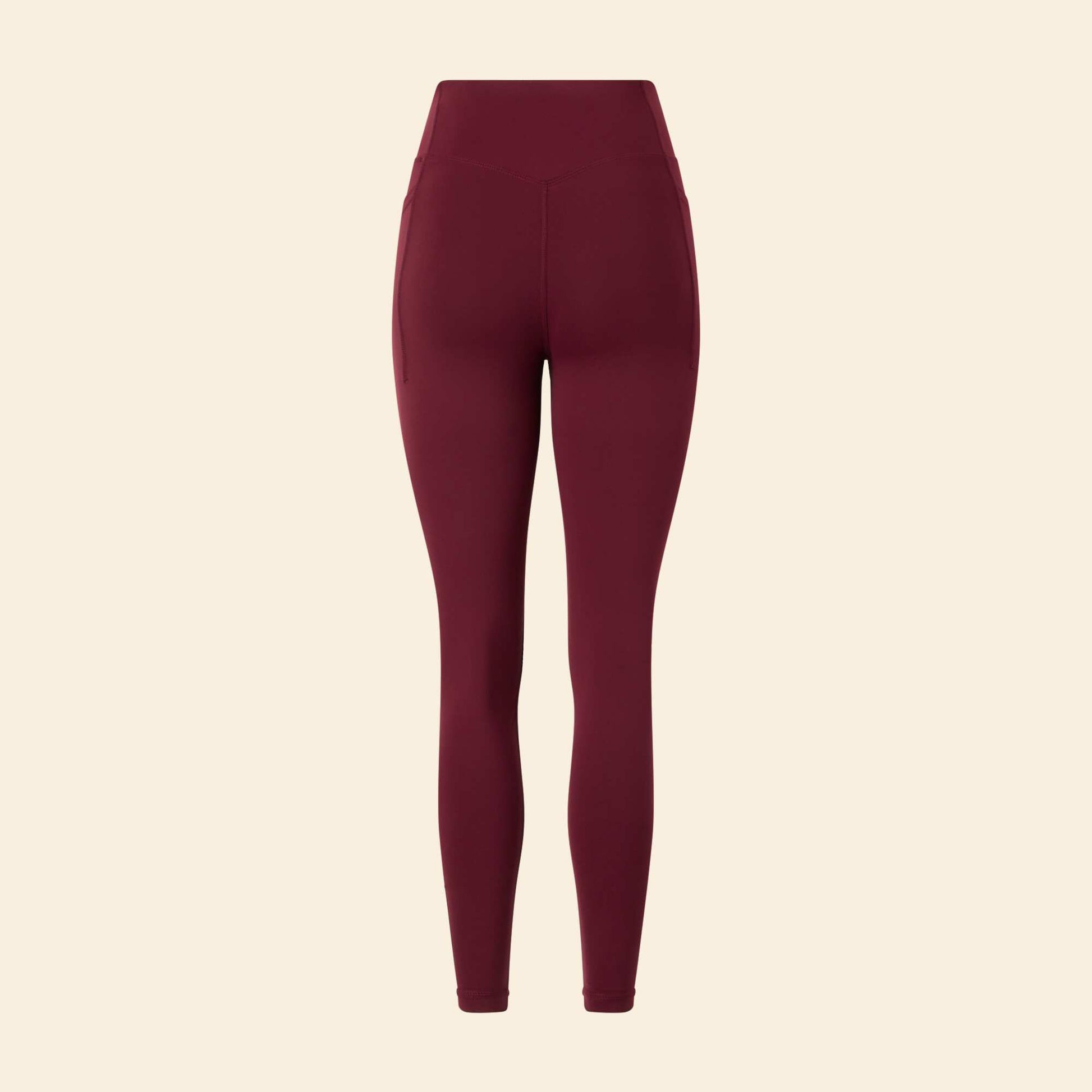 Legging de sport avec poches ROUGE
