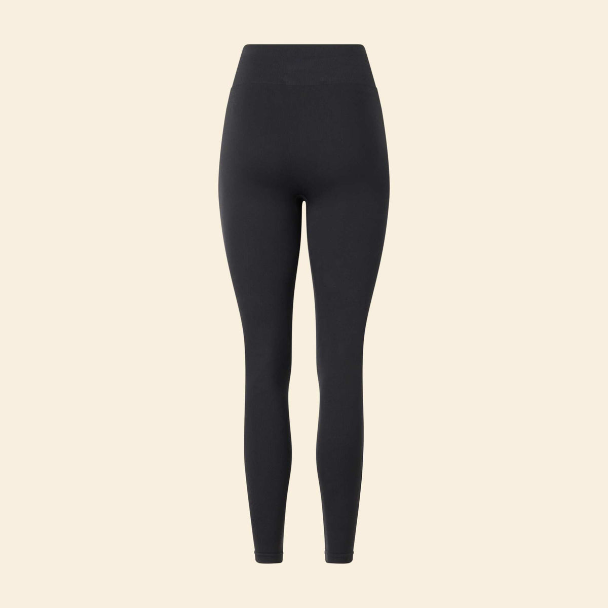 Legging de sport en rib NOIR
