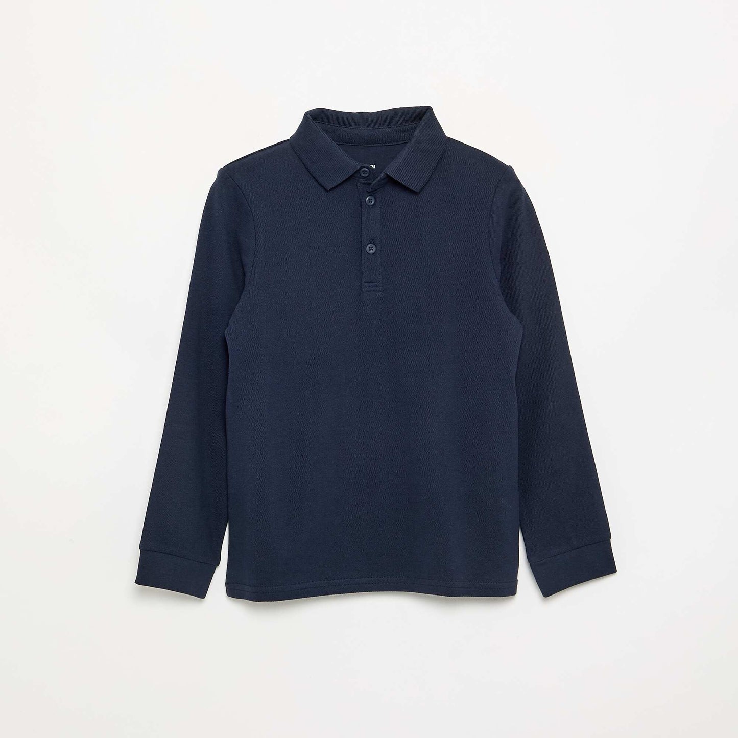 Polo à manches longues BLEU