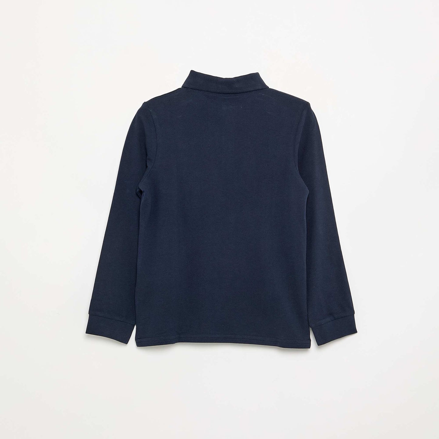 Polo à manches longues BLEU