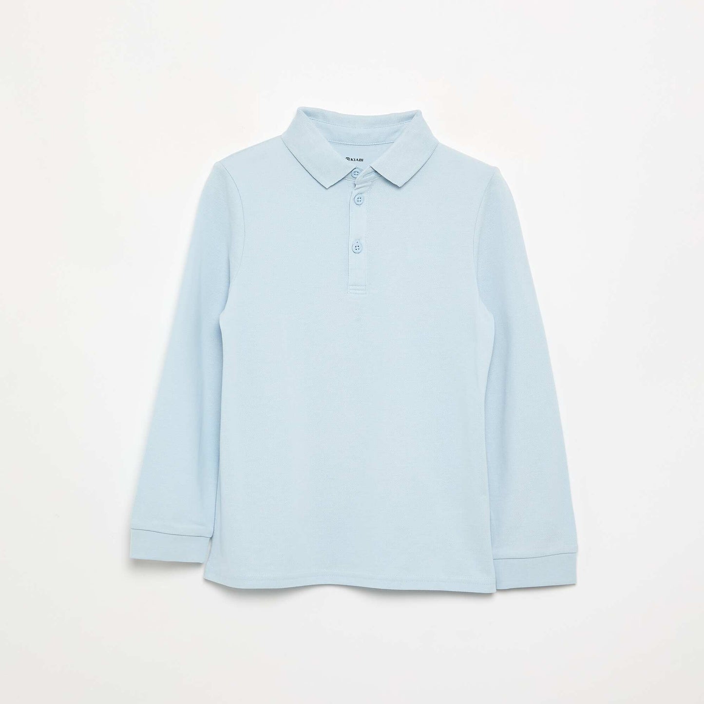 Polo à manches longues BLEU