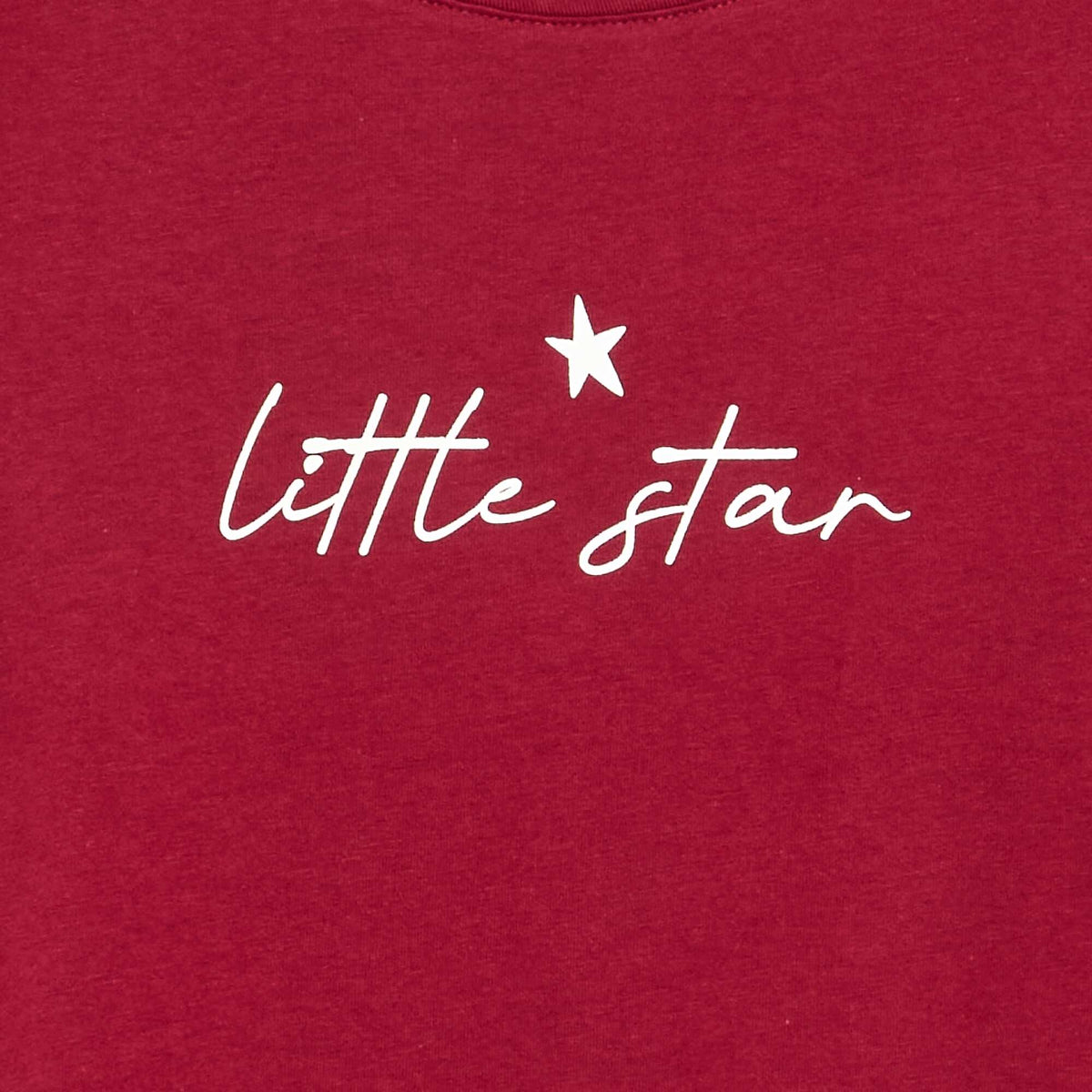 T-shirt à manches longues ROUGE