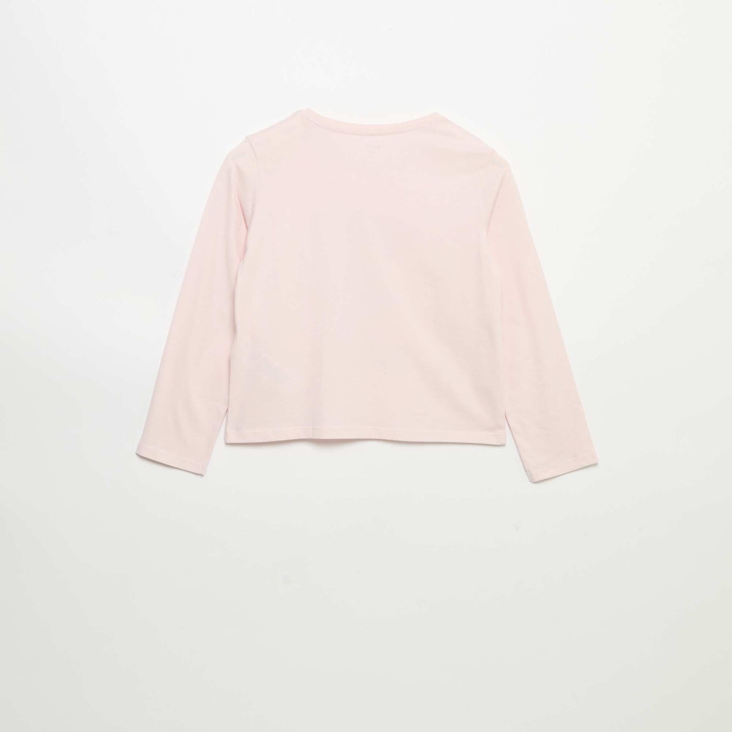 T-shirt à manches longues avec imprimé ROSE