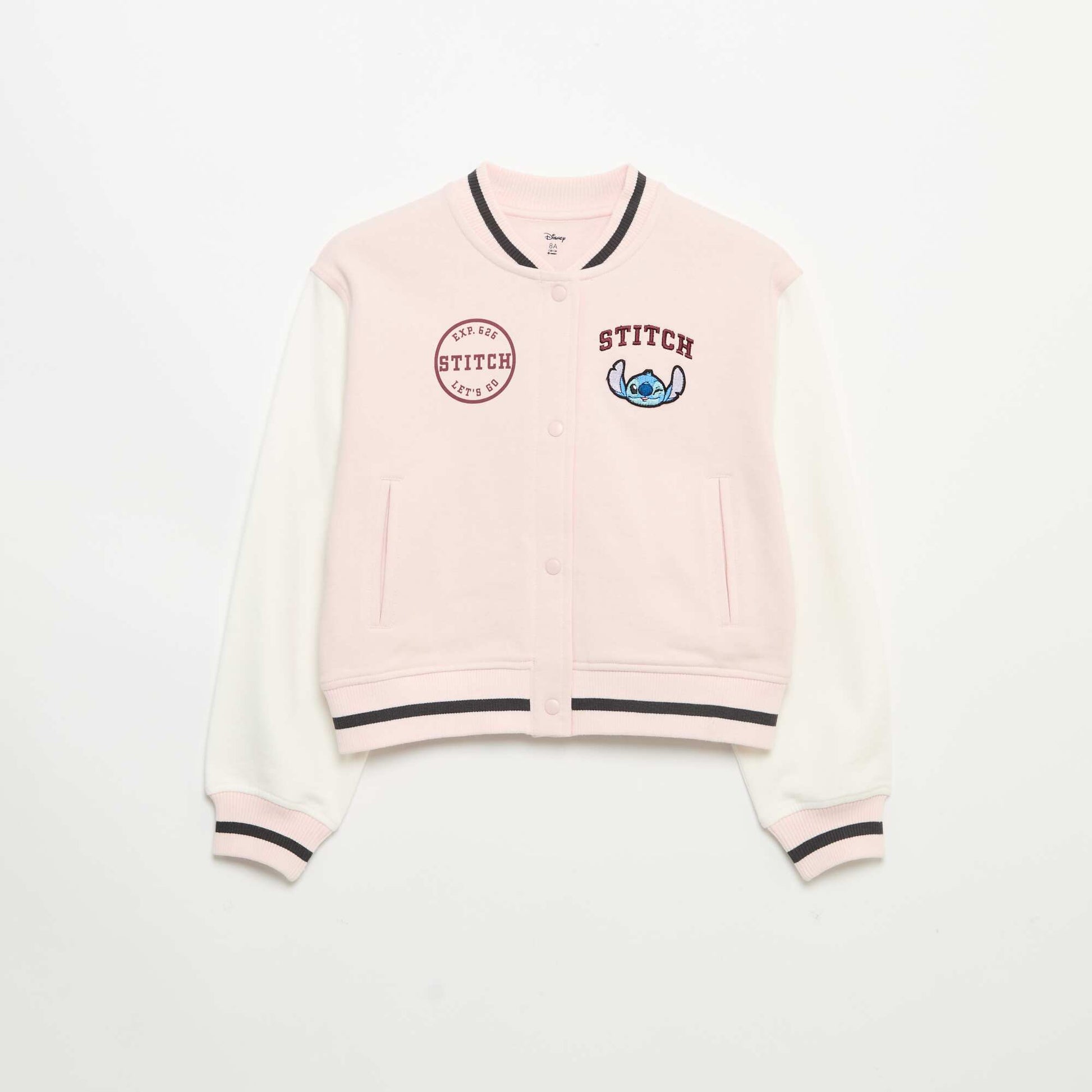 Veste esprit université en molleton 'Disney' ROSE