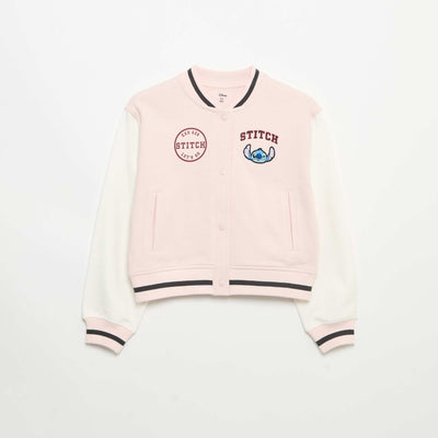 Veste esprit université en molleton 'Disney' ROSE