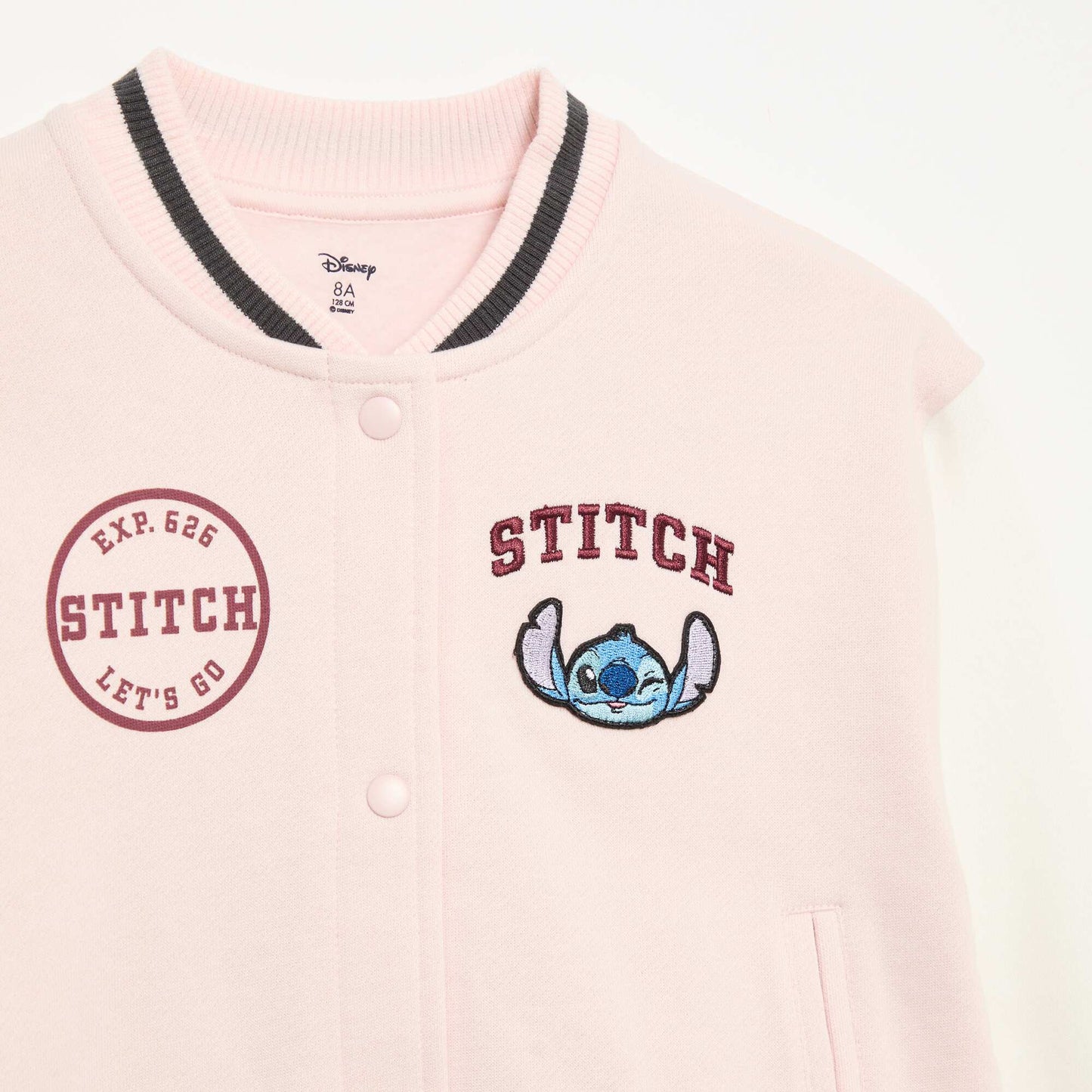 Veste esprit université en molleton 'Disney' ROSE