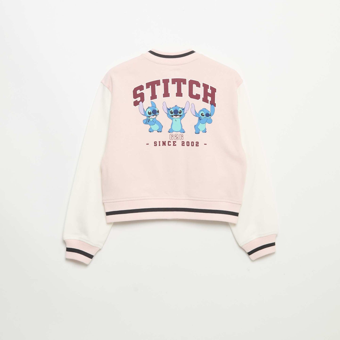 Veste esprit université en molleton 'Disney' ROSE