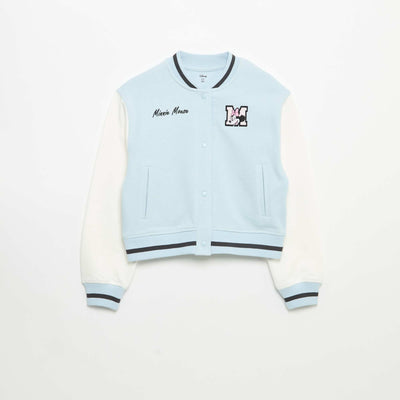 Veste esprit université en molleton 'Disney' BLEU