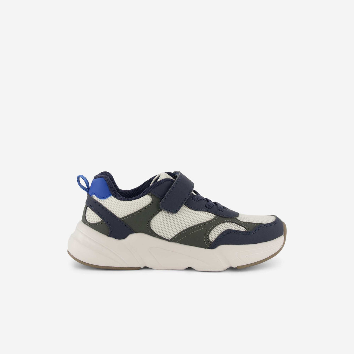 Baskets de running en textile BLEU