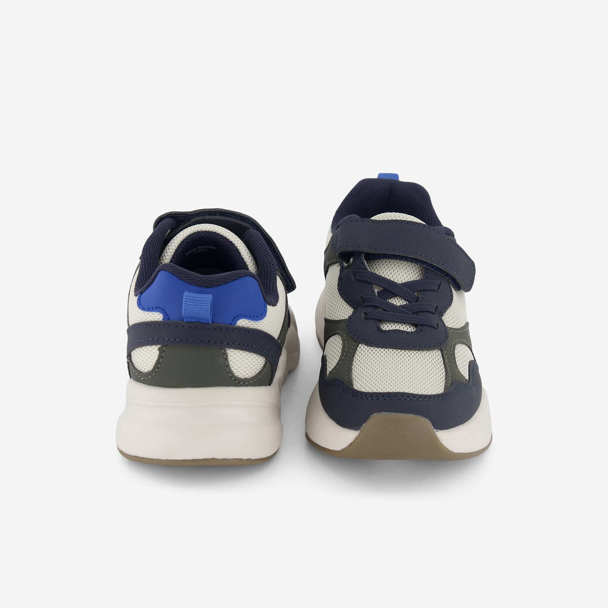Baskets de running en textile BLEU