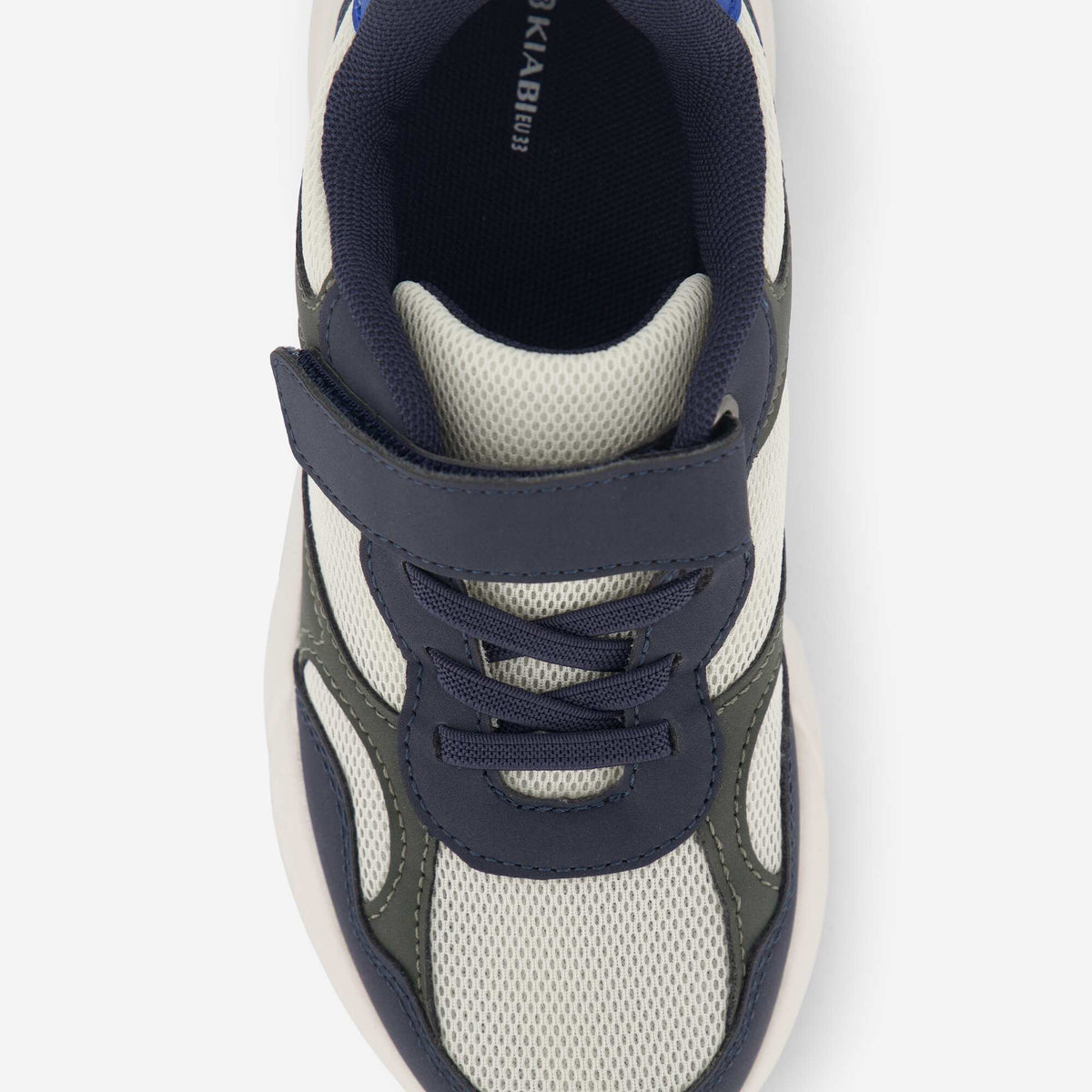 Baskets de running en textile BLEU